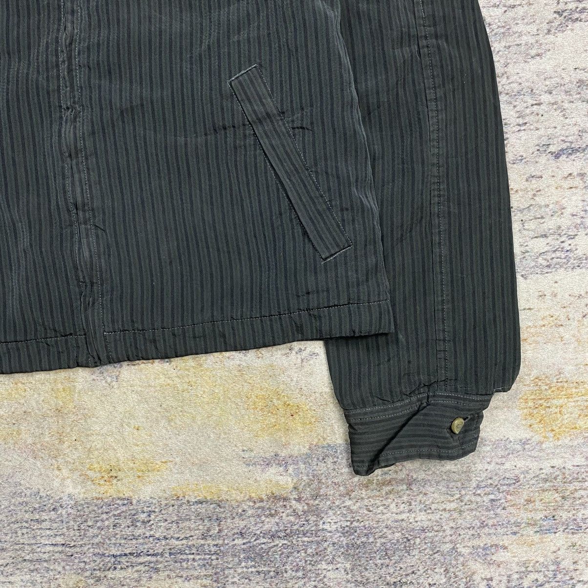 Comme des garcons homme plus ad2001 stripe work jacket