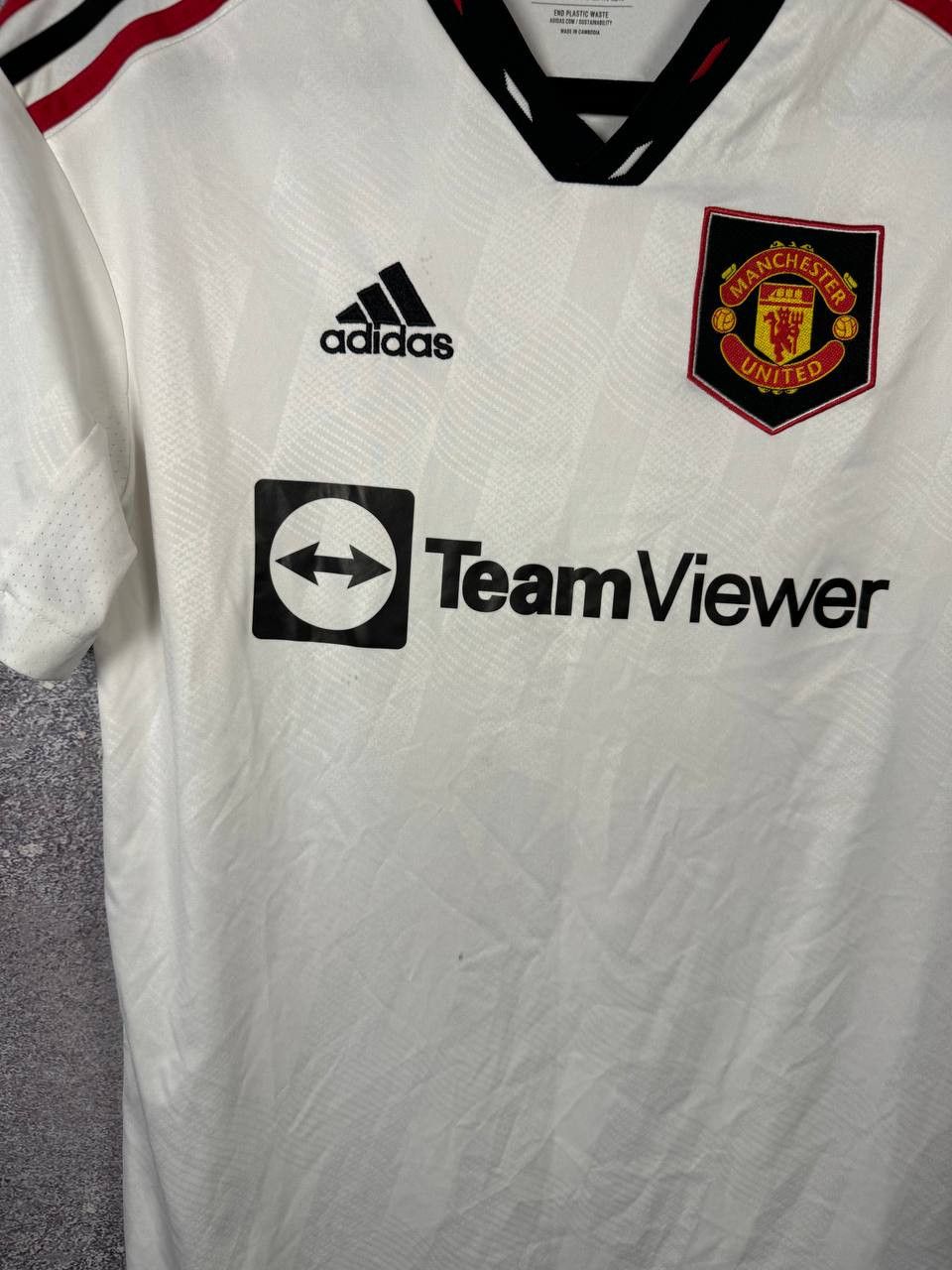 Adidas CASEMIRO Manchester United 2022/23 Away Adidas Soccer Jersey Size US S / EU 44-46 / 1 - 6 Thumbnail