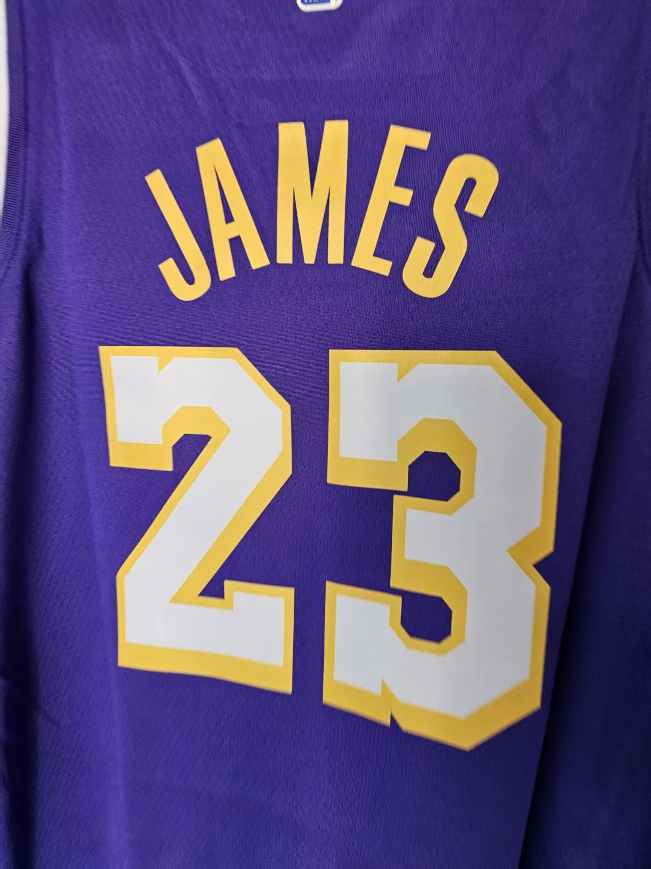 NBA LeBron James Jersey Los Angeles Lakers Size US M / EU 48-50 / 2 - 5 Thumbnail
