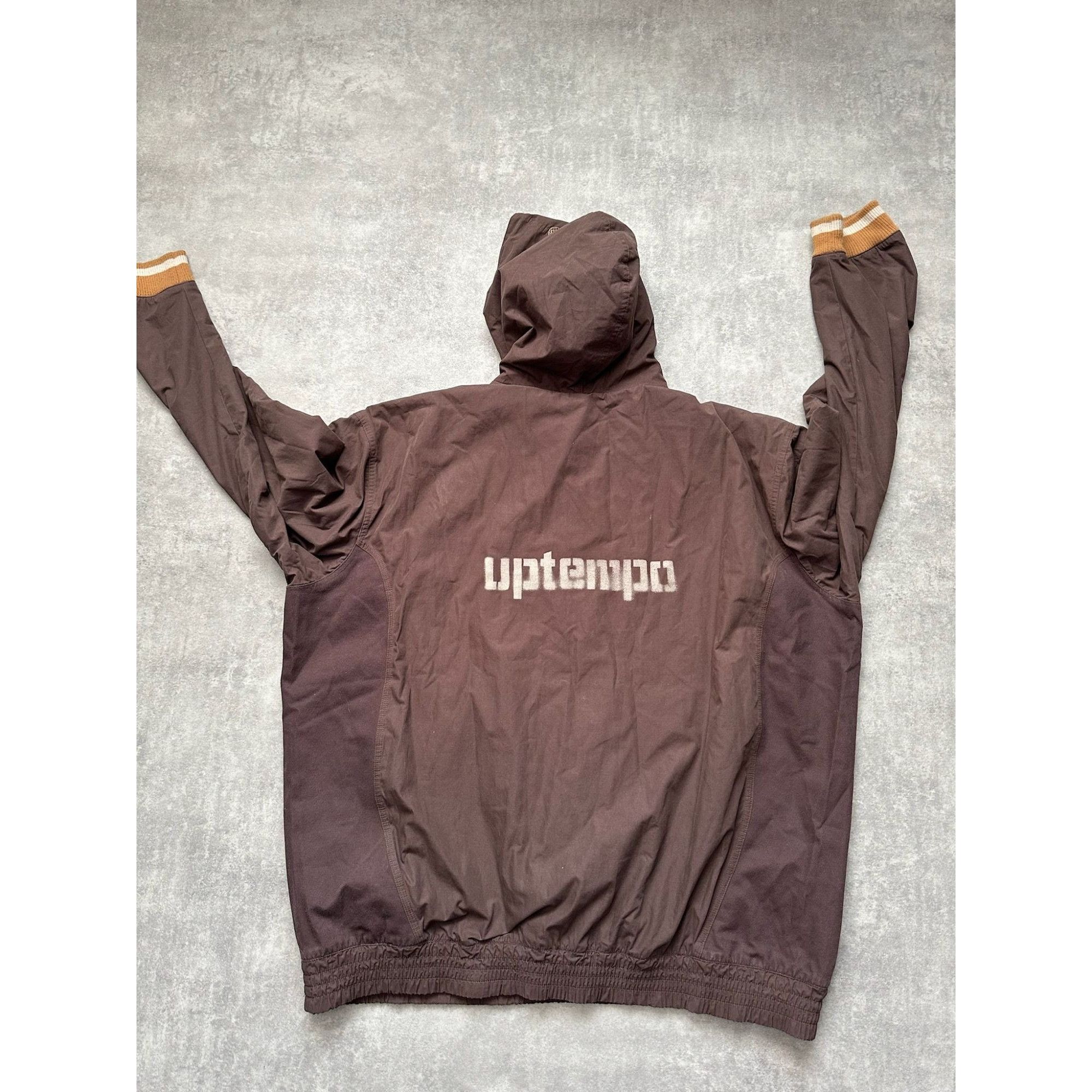 Nike Crazy Vintage Nike Uptempo cotton track set jacket + pant br Size US L / EU 52-54 / 3 - 4 Thumbnail