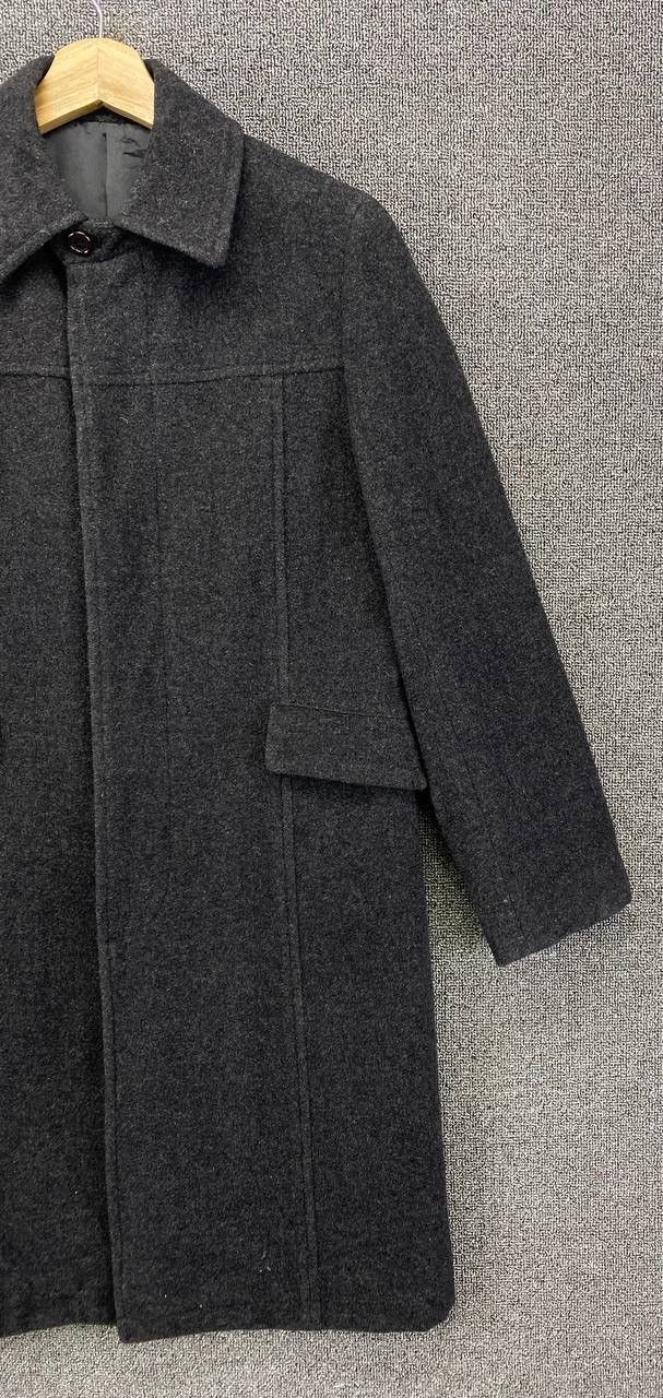 Yohji Yamamoto Vintage Yohji Yamamoto Ined Wool Coat Long Jacket Size M / US 6-8 / IT 42-44 - 4 Thumbnail