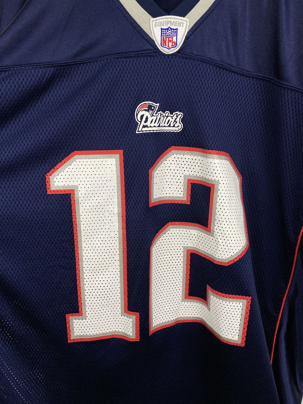 Reebok 🇺🇸 Vintage 90s NFL Patriots Reebok Brady Football Jersey Y2K Size US XL / EU 56 / 4 - 5 Thumbnail