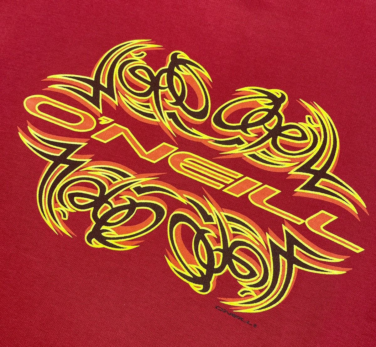 O'Neill Vintage O'NEILL Tribal Big Logo Red Oversized Sweatshirt Size US M / EU 48-50 / 2 - 5 Thumbnail