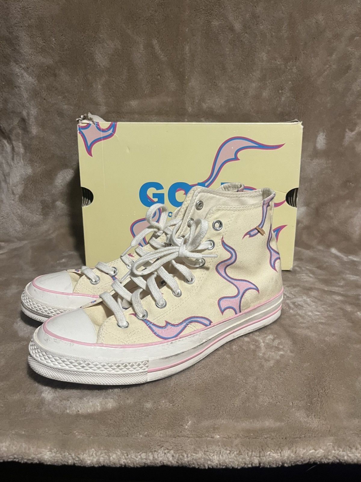Converse Size 8 Converse Golf Le Fleur x Chuck 70 High Flame Size US 8 / EU 41 - 4 Thumbnail