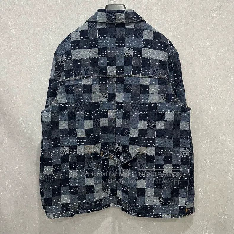 Louis Vuitton Louis Vuitton Nigo co-branded checkerboard single-breasted Size US XL / EU 56 / 4 - 2 Thumbnail