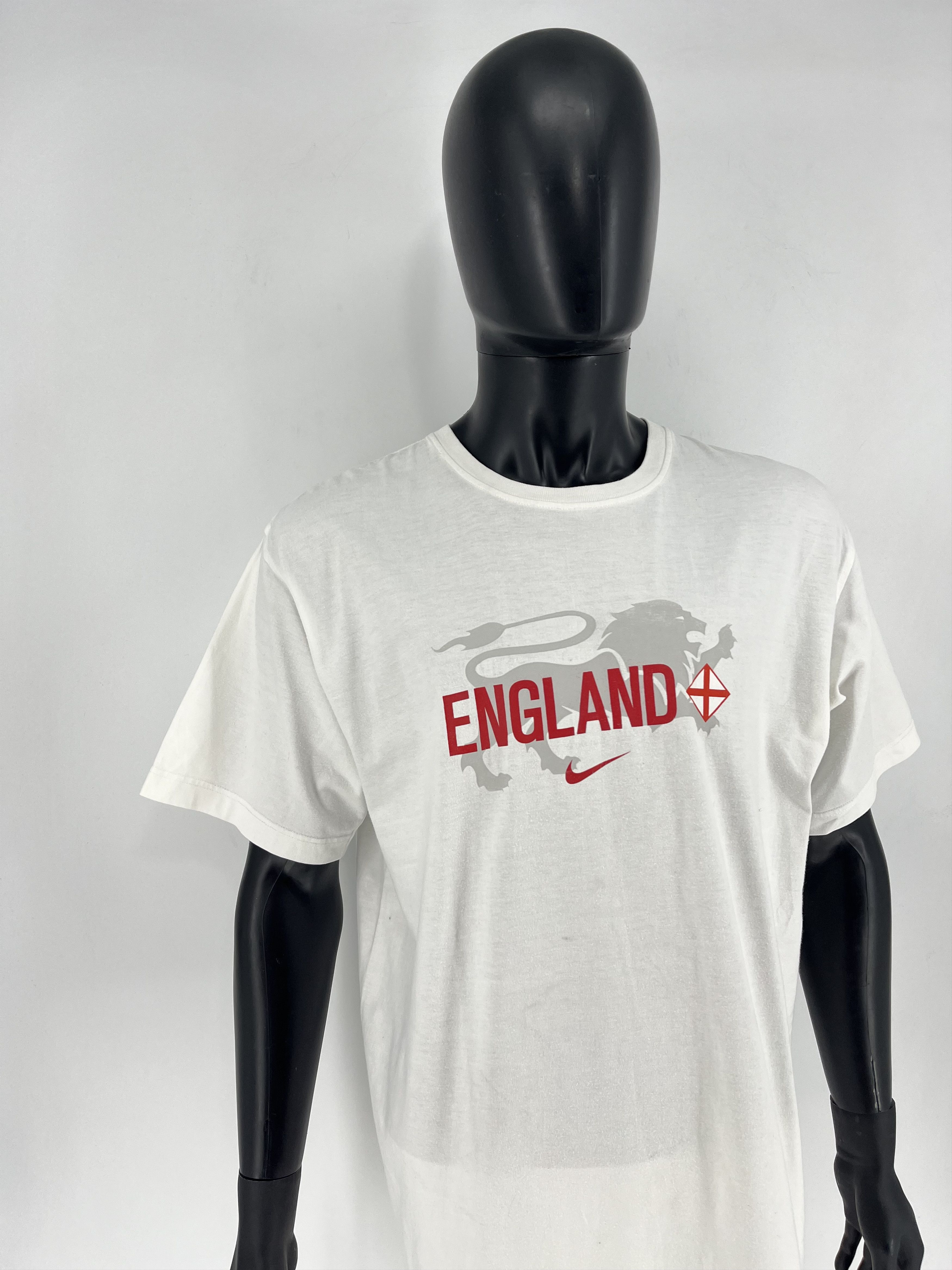 Nike Vintage Nike England Rooney football tee Size US XL / EU 56 / 4 - 3 Thumbnail