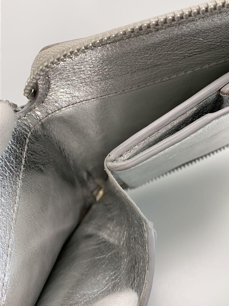 Comme des Garcons Metallic Silver Zip Wallet Size ONE SIZE - 5 Thumbnail