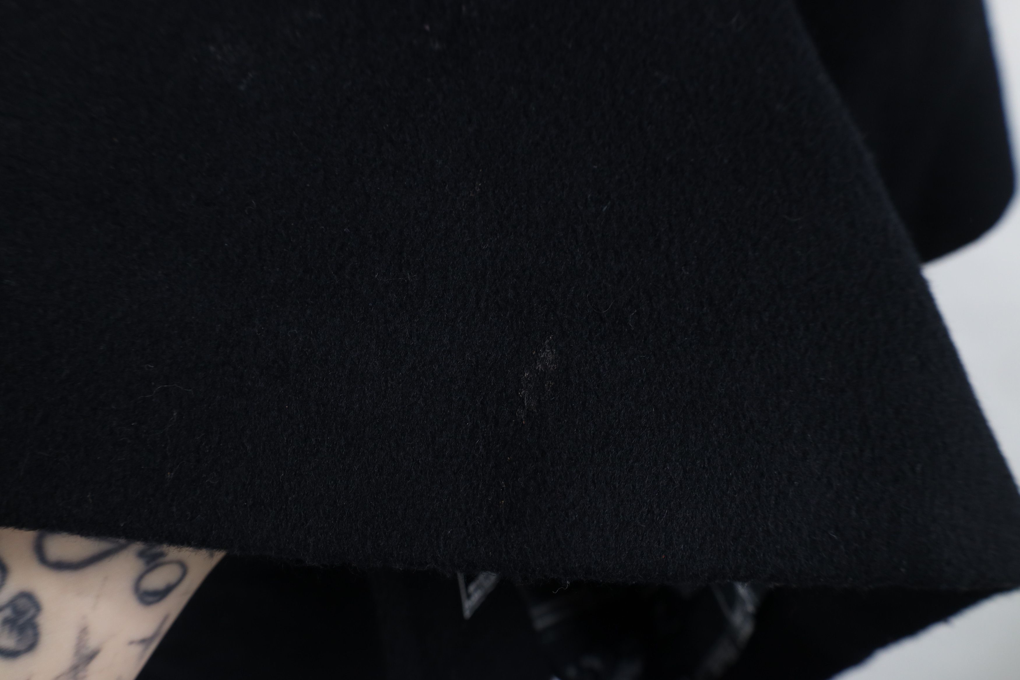 Vintage Vintage 80s 90s Alorna Wool Peacoat Jacket Black USA Size M / US 6-8 / IT 42-44 - 4 Thumbnail