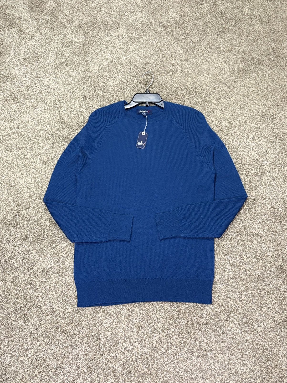 johnnie-O NWT Johnnie-O Medlin-SMS Sweater Men’s Medium Crewneck Blue Size US M / EU 48-50 / 2 - 6 Thumbnail