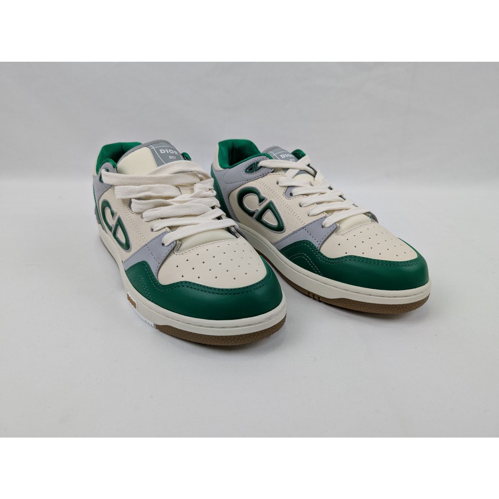 Dior o1rshd1 M-B57 LT Calf Sneakers in Grey/Green Size US 8 / EU 41 - 5 Thumbnail