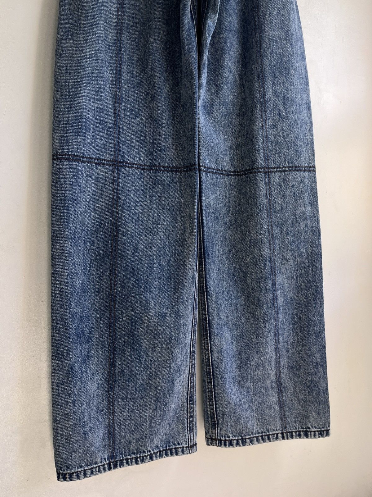 Jacquemus Caraco Belted Jeans Size 31" - 7 Thumbnail