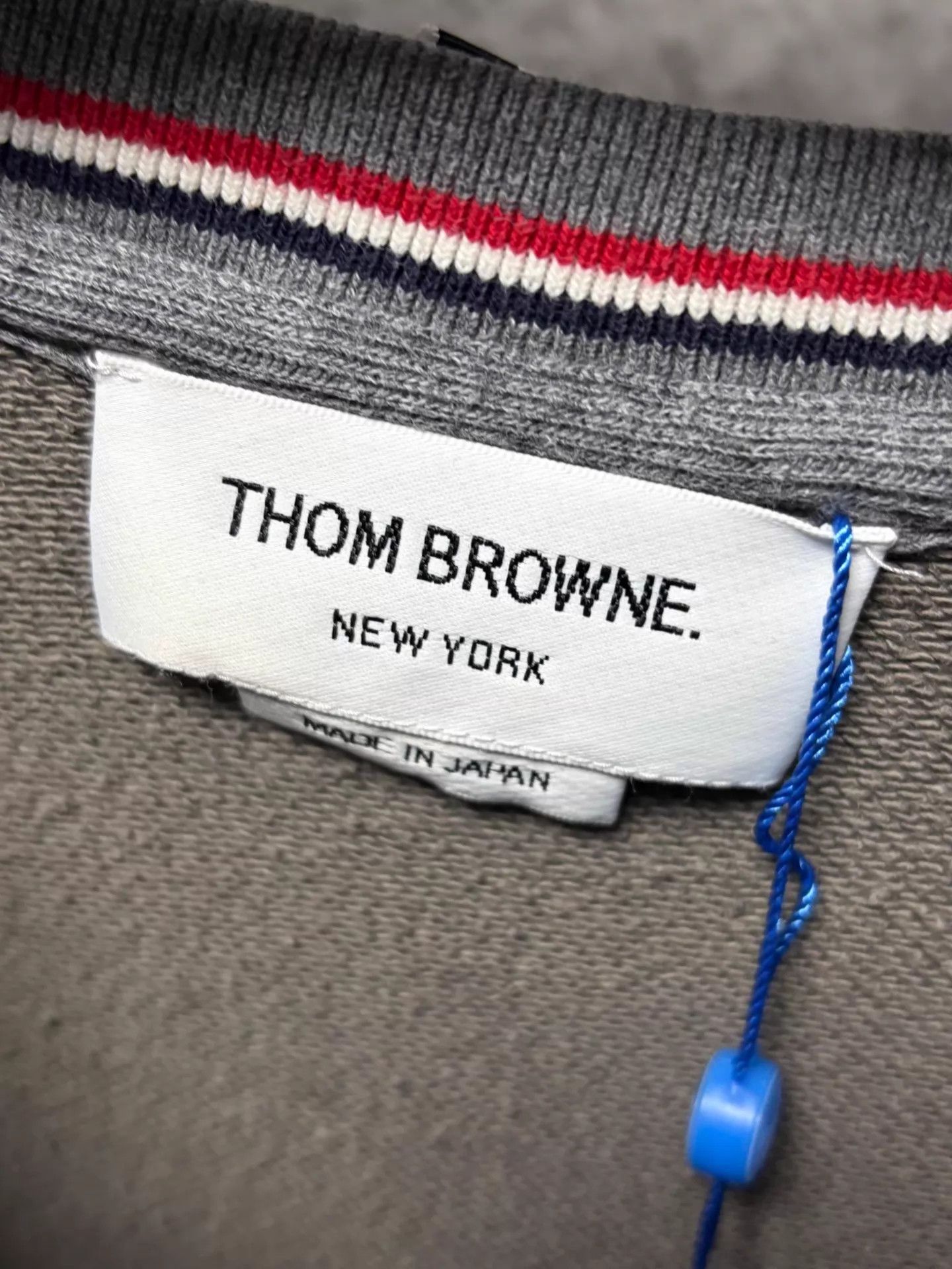 Thom Browne THOM BROWNE Gray 4-Bar Stripe Sweatshirt 1 Size US S / EU 44-46 / 1 - 3 Thumbnail