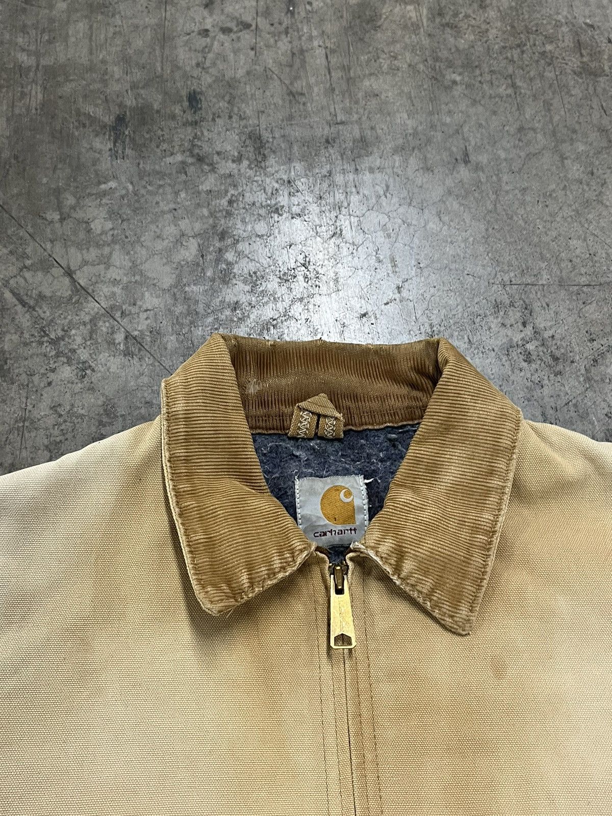 Carhartt × Vintage Carhartt Detroit blanket lined jacket perfectly thrashed Size US XL / EU 56 / 4 - 14 Thumbnail