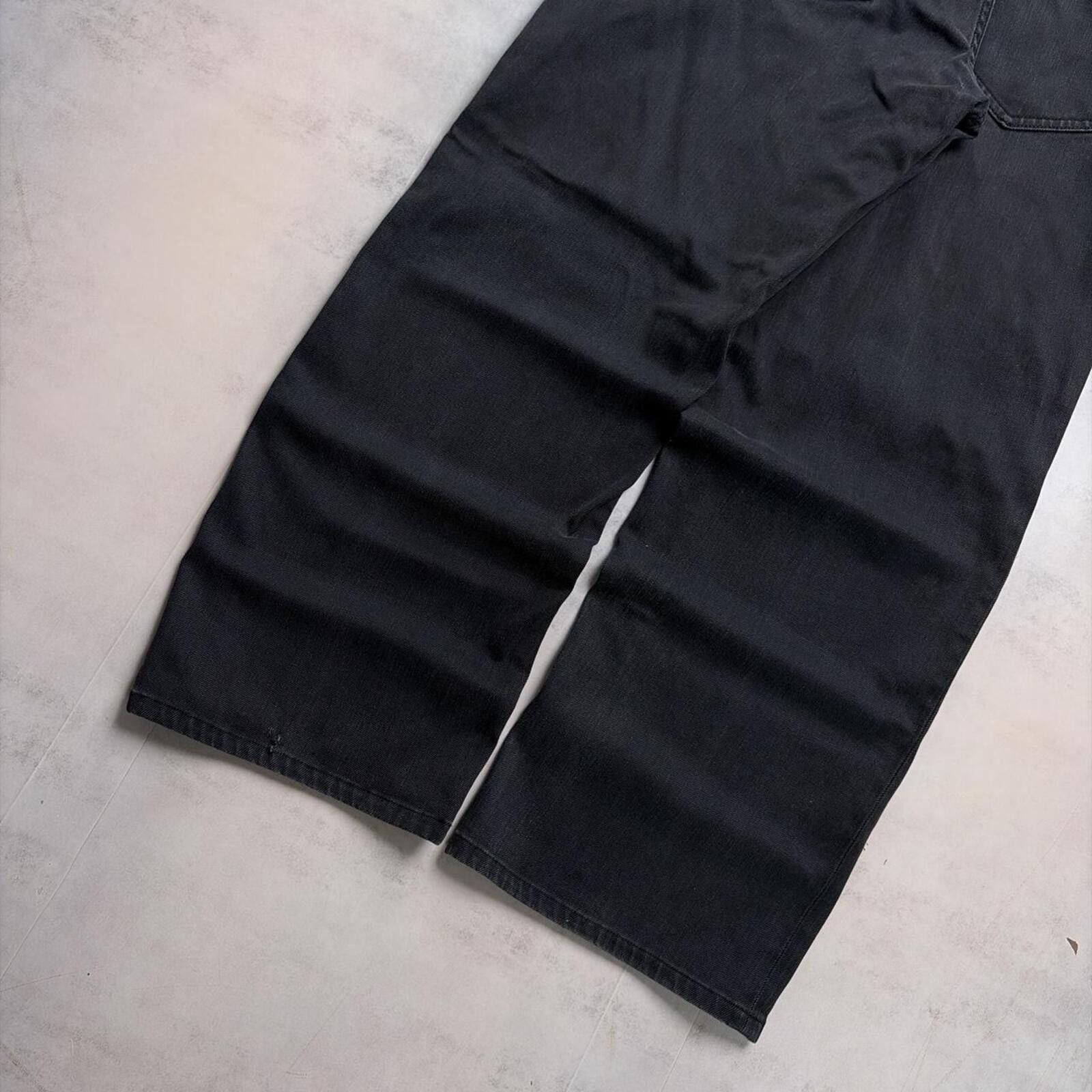 Hugo Boss Y2K Black Hugo Boss Baggy Grunge Skater Denim Jeans Size US 36 / EU 52 - 4 Thumbnail