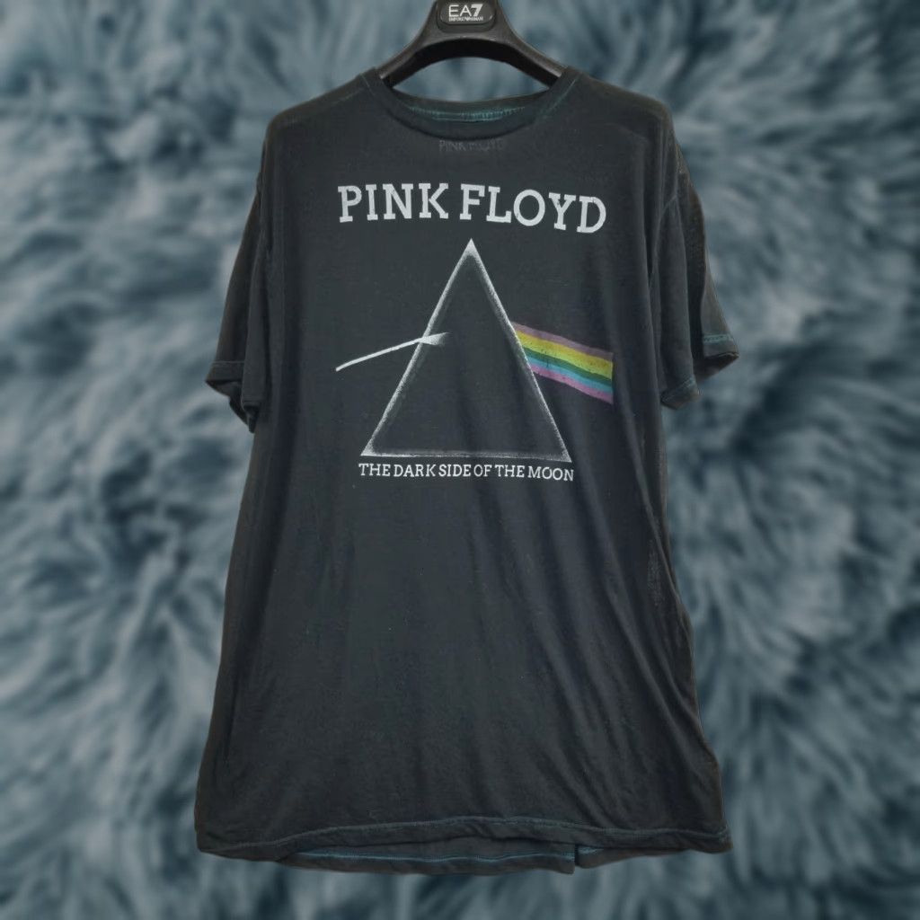 Vintage Pink Floyd T-Shirt Mens Large The Dark Side of the Moon Black Tie Dye Graphic Tee Rock'n'Roll Size US L / EU 52-54 / 3 - 1 Thumbnail