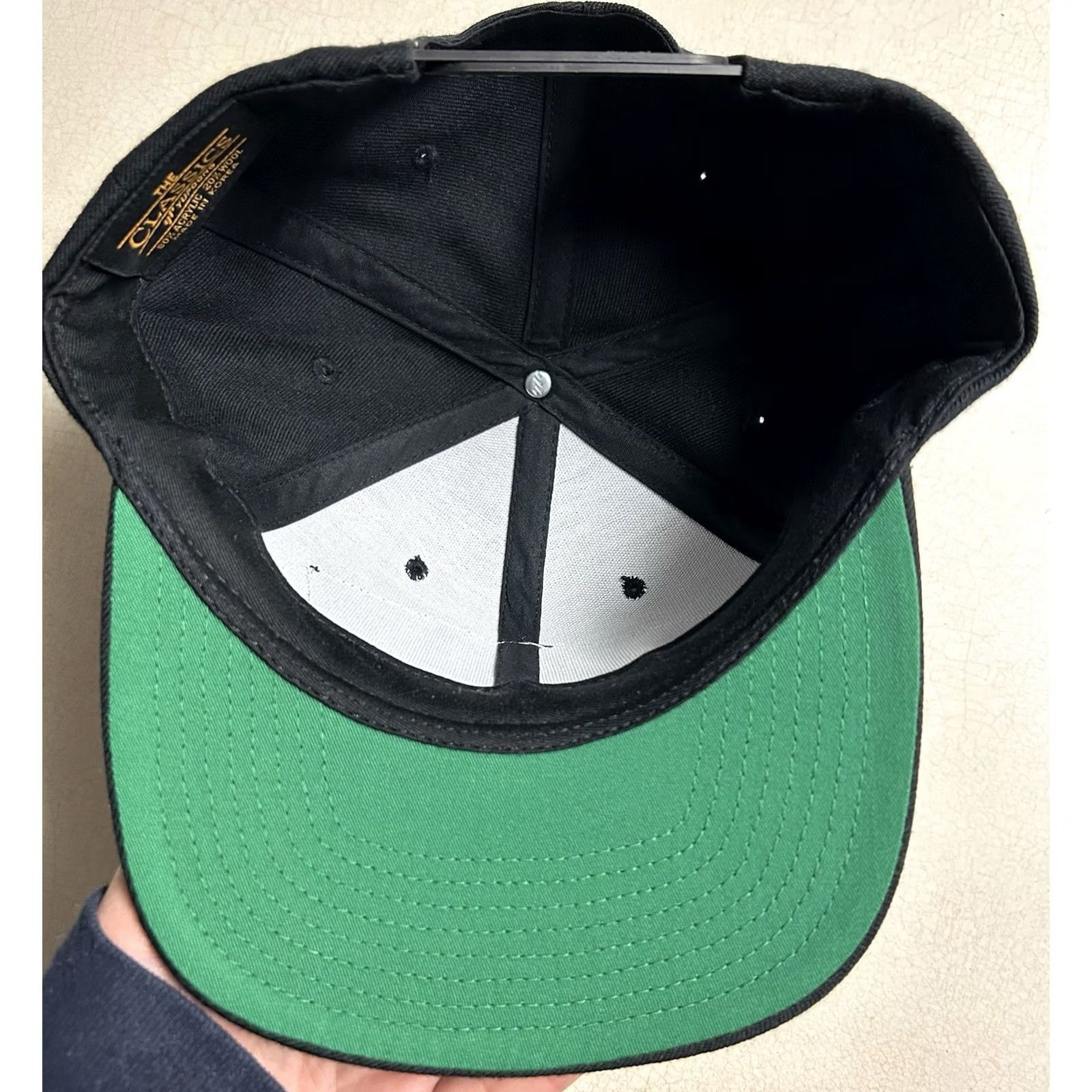 Vintage Support Blue Collar Snapback Hat Patch Black Men One Size Snapback Adjustable Breathable Workwear Casual Size ONE SIZE - 8 Thumbnail