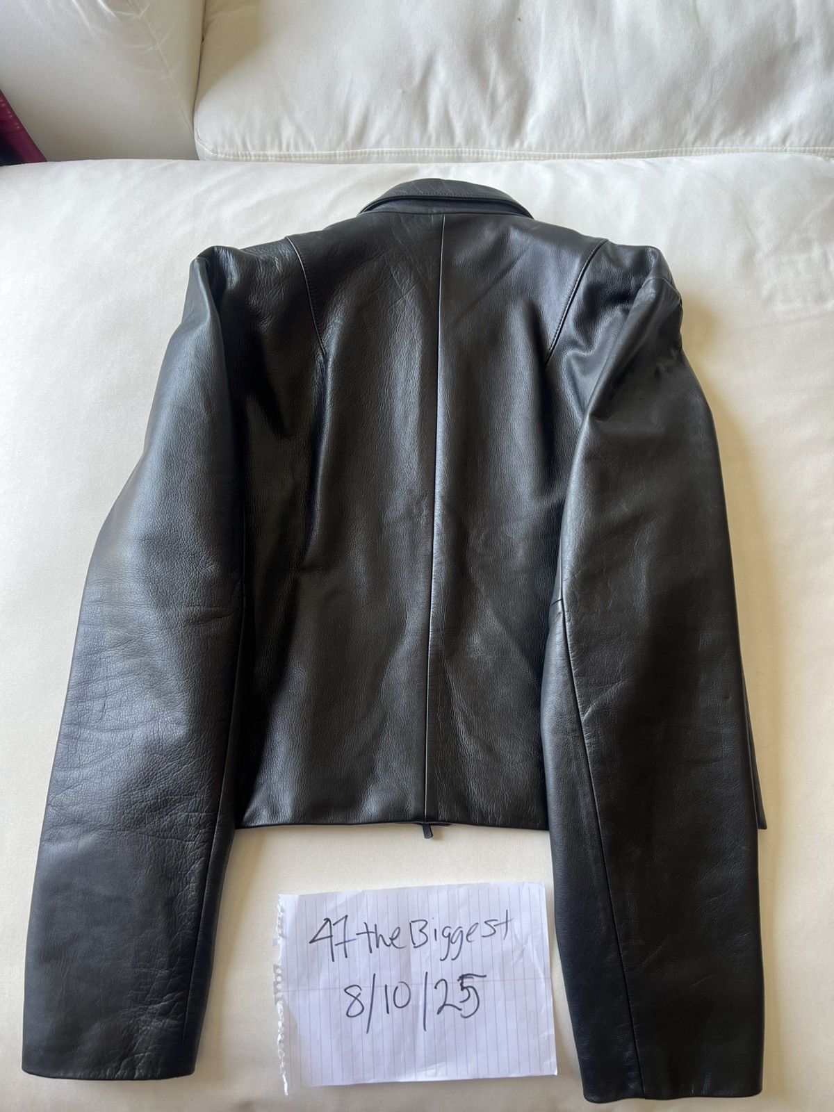 Vuja De Vuja De Leather Jacket | Grailed