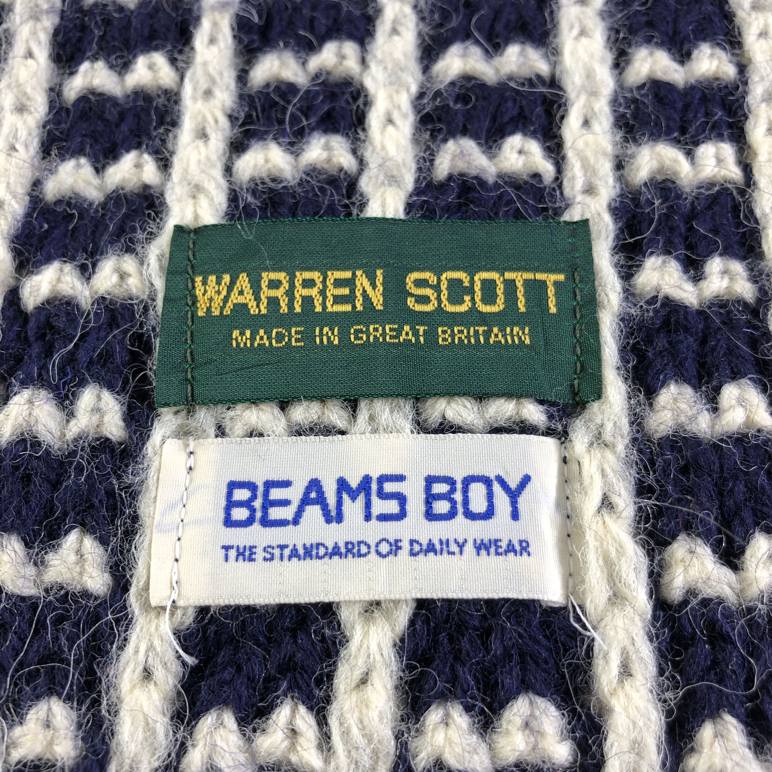 Beams Plus Beams Boy Wool Scarf Muffler Neckwear V2806 Size ONE SIZE - 5 Thumbnail