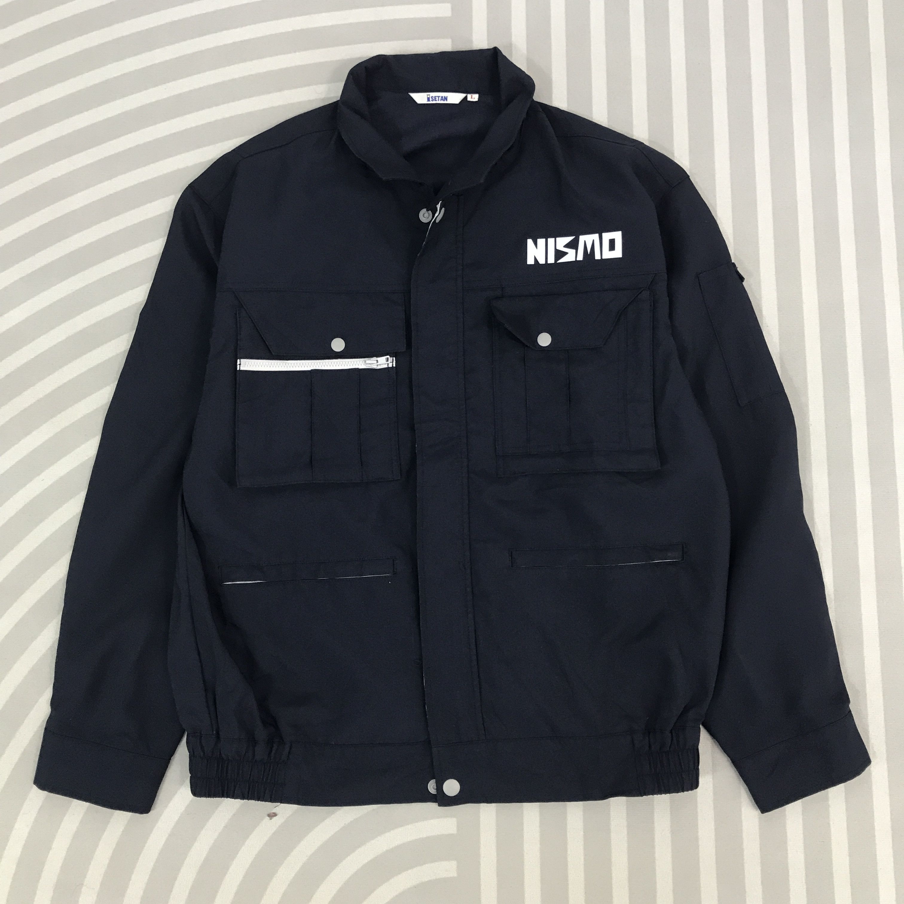 Japanese Brand × Vintage Vintage Nismo Racing Nissan motorsport Jacket Size US L / EU 52-54 / 3 - 1 Thumbnail