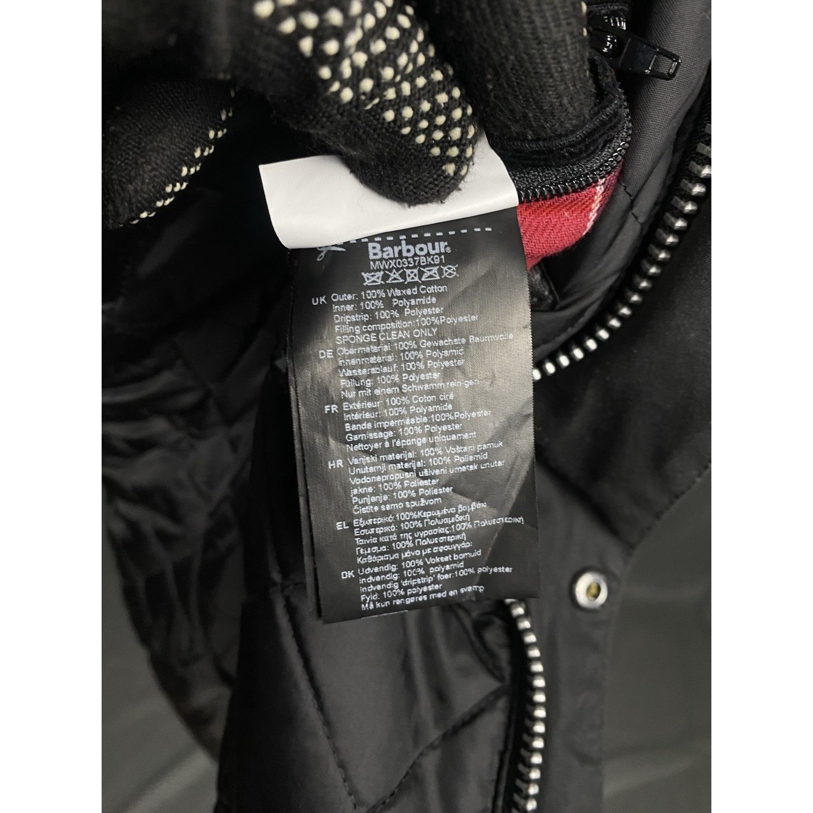 Barbour Barbour International Duke Men's Black Waxed Motorcycle Jack Size US L / EU 52-54 / 3 - 15 Thumbnail