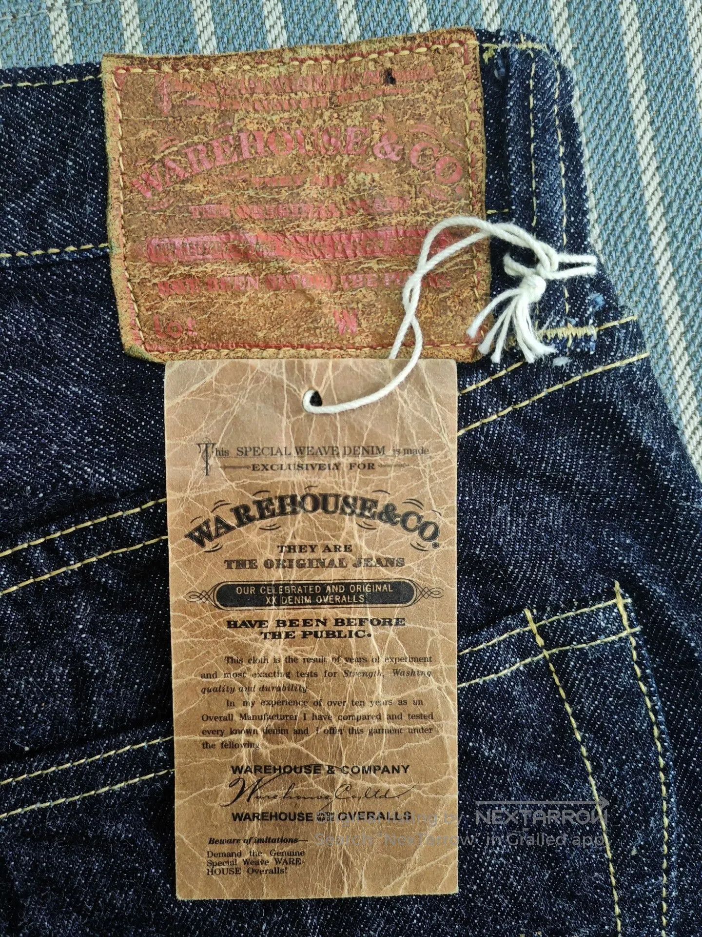 Warehouse Stylish Denim Jeans Size 32. Size US 32 / EU 48 - 8 Thumbnail