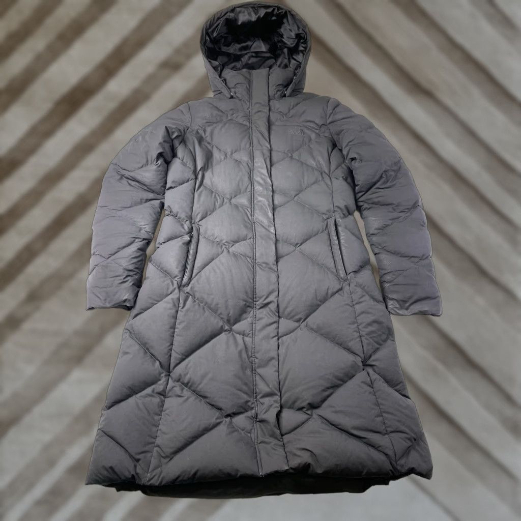 The North Face VINTAGE The North Face Miss Metro Parka 600 Down Fill Hooded Black Quilted Women's Small Size S / US 4 / IT 40 - 1 Thumbnail