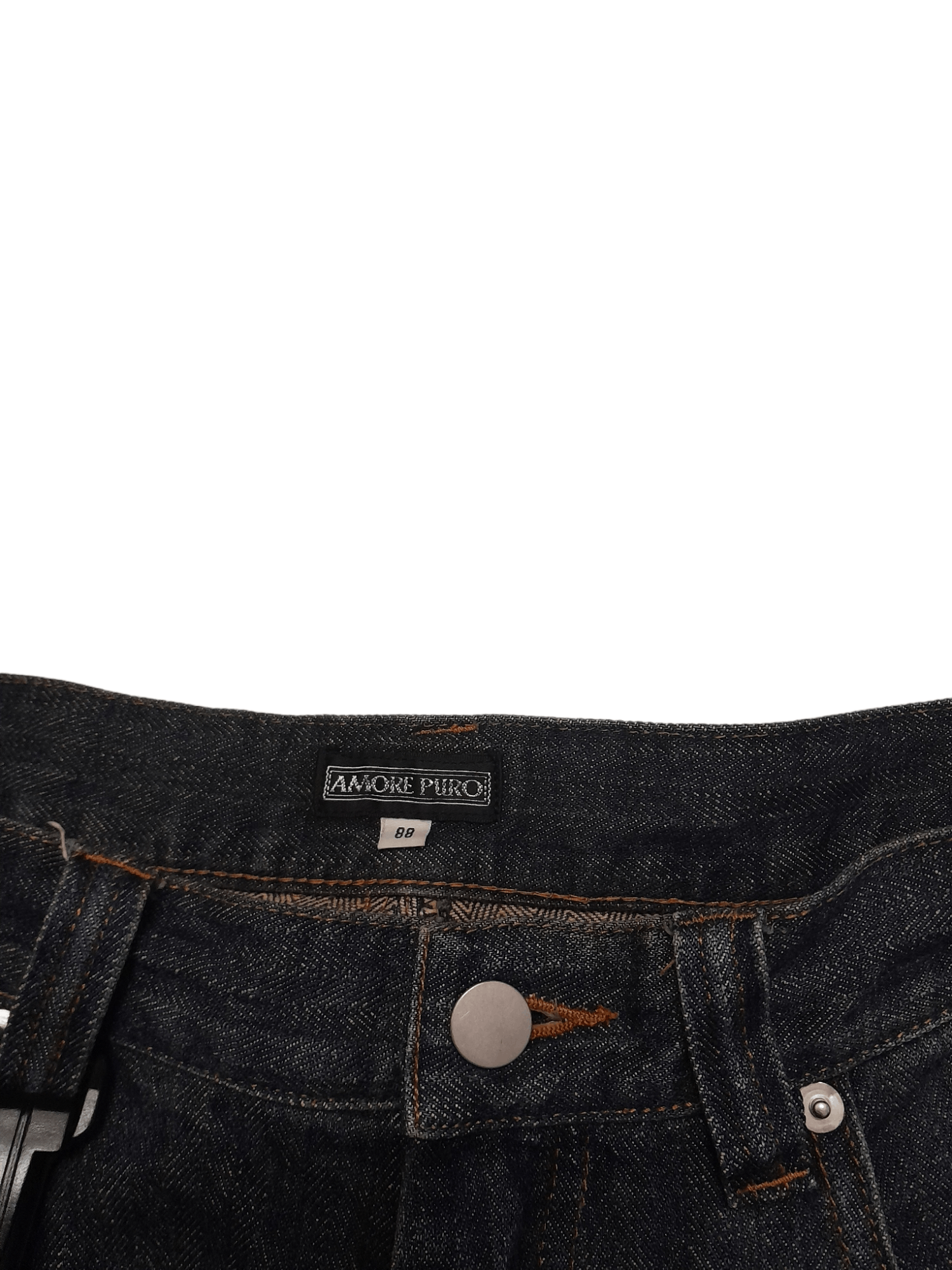 Japanese Brand AMORE PURO HBT Denim (S238) Size US 33 - 4 Thumbnail