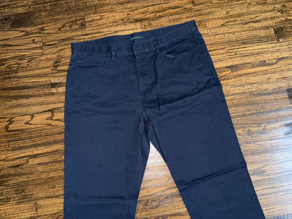 Perry Ellis Perry Ellis Textured Slim Casual Trouser Pants Navy 36x32 Size US 36 / EU 52 - 3 Thumbnail