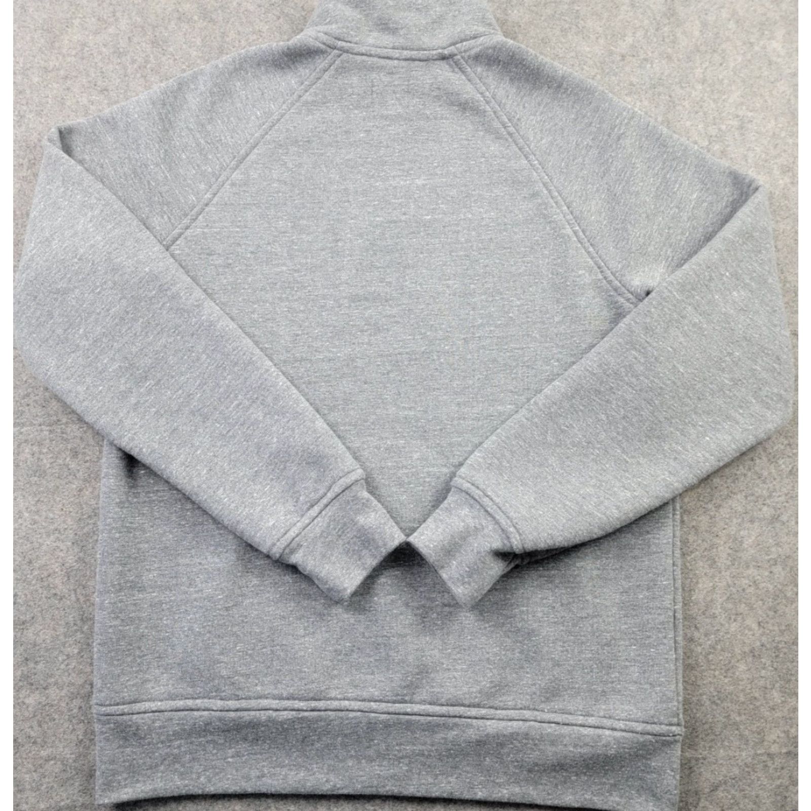 Flint And Tinder Flint and Tinder Sweatshirt Mens Medium Gray Pullover 1/4 Zip Pockets USA Made (Solid) Size US M / EU 48-50 / 2 - 7 Thumbnail