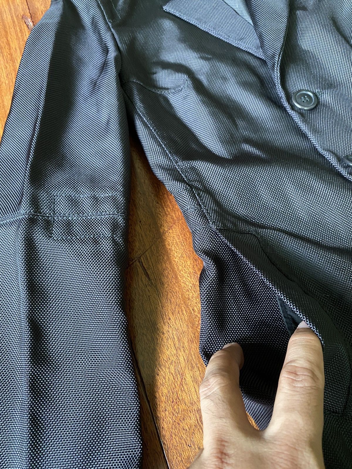 Dirk Bikkembergs S/S 1997- Dirk Bikkembergs- Archive Nylon Resin Suit Size S / US 4 / IT 40 - 11 Thumbnail