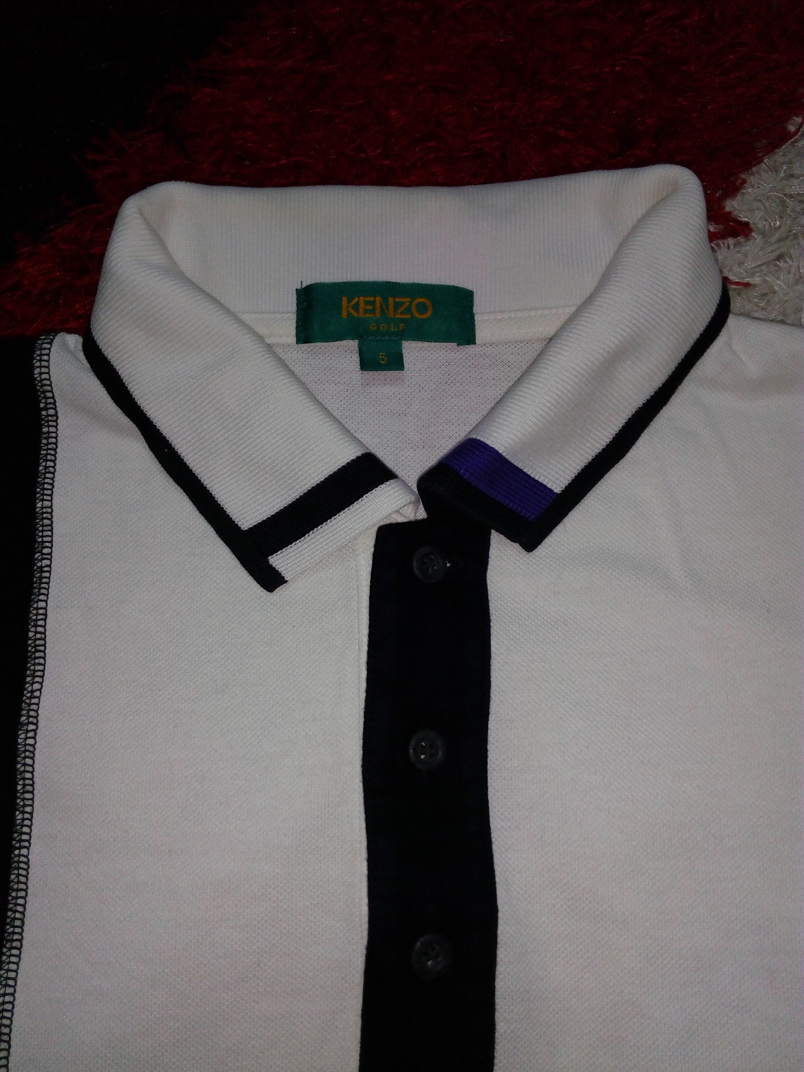 Kenzo Vintage 90s Kenzo T-shirt Kenzo Paris Patchwork Polo's Tees Size US XL / EU 56 / 4 - 6 Thumbnail