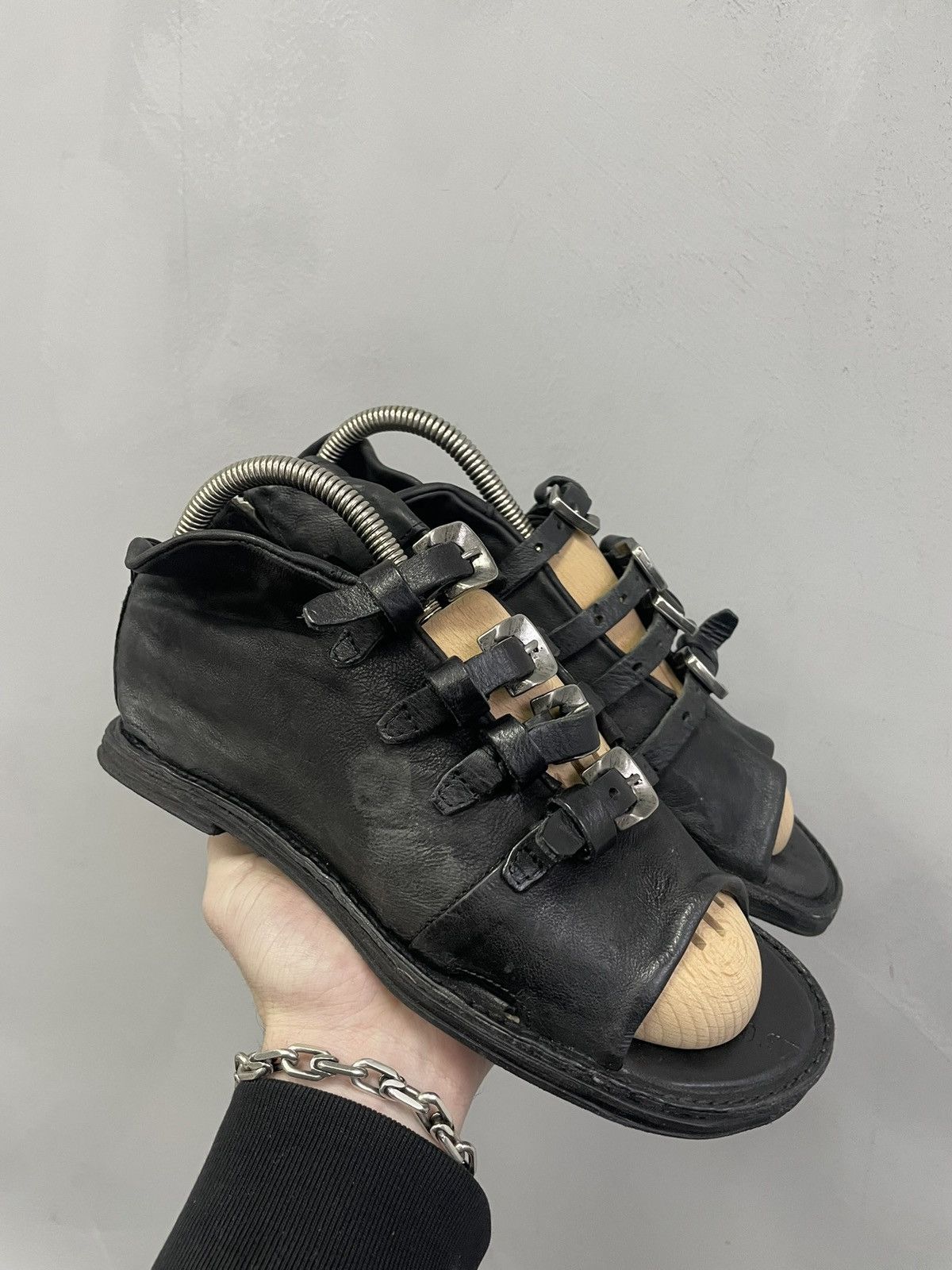 A.S.98 × Japanese Brand × Vintage AS98 Boots Y2K Vintage Archive Opium Goth Avantgarde Size US 7 / IT 37 - 8 Thumbnail