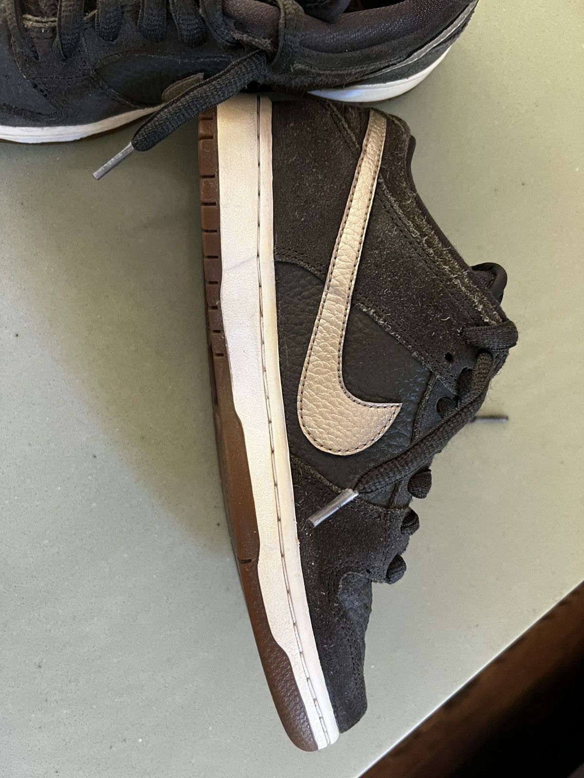 Nike Nike SB Dunk Low Pro Sequoia White Gum, 6. Great condition Size US 6 / EU 39 - 10 Thumbnail