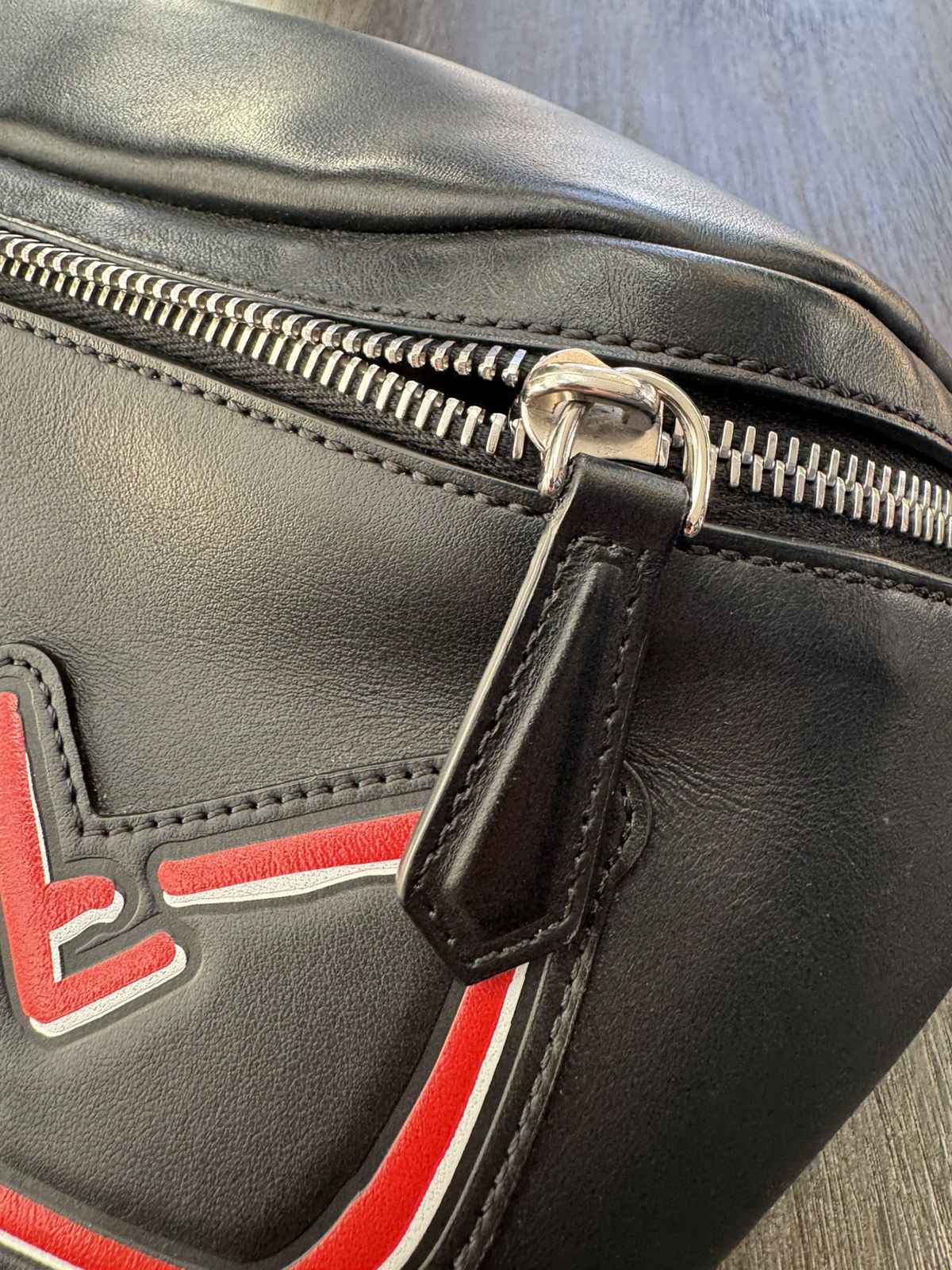 Fendi Monsters Bug Eye Belt Back Leather Black Size ONE SIZE - 5 Thumbnail