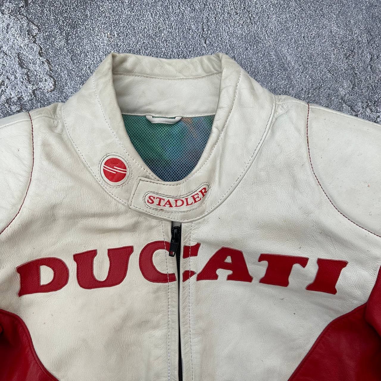 Ducati Vintage Ducati Leather moto racing jacket Size US S / EU 44-46 / 1 - 4 Thumbnail