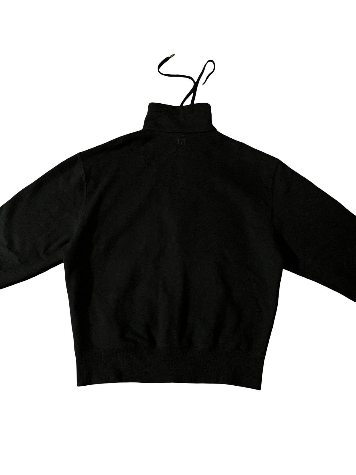 AMI AMI Paris Ami de Coeur-embroidered half-zip hoodie Size US S / EU 44-46 / 1 - 4 Thumbnail