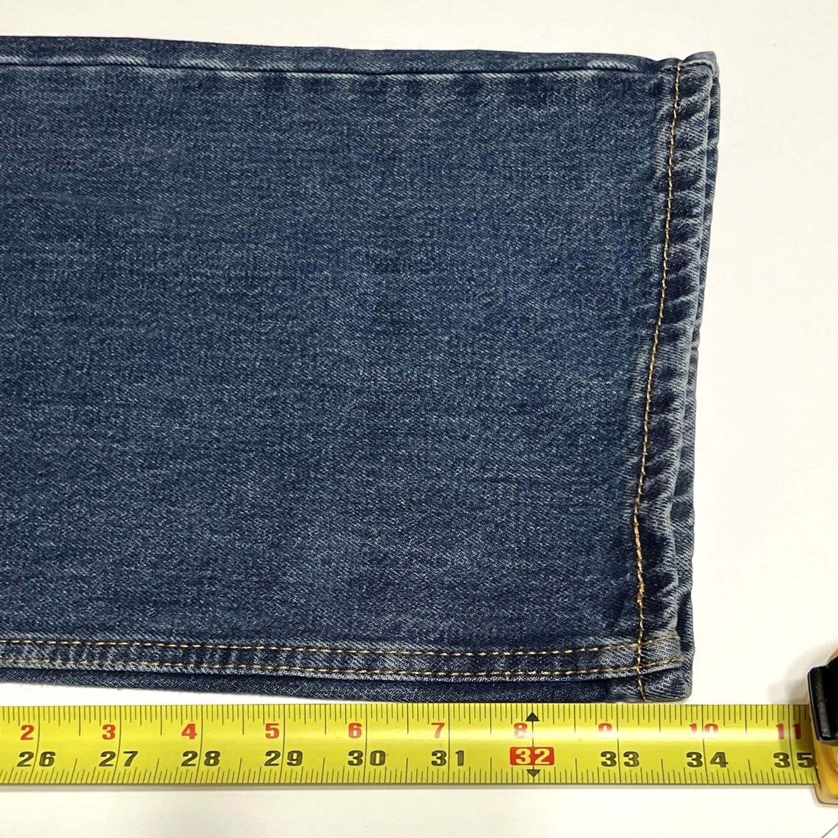 Levi's Levi's 505 Jeans Mens Big Tall 46x34 Blue Denim Straight NWT Work Pants 5-Pocket Size US 30 / EU 46 - 6 Thumbnail
