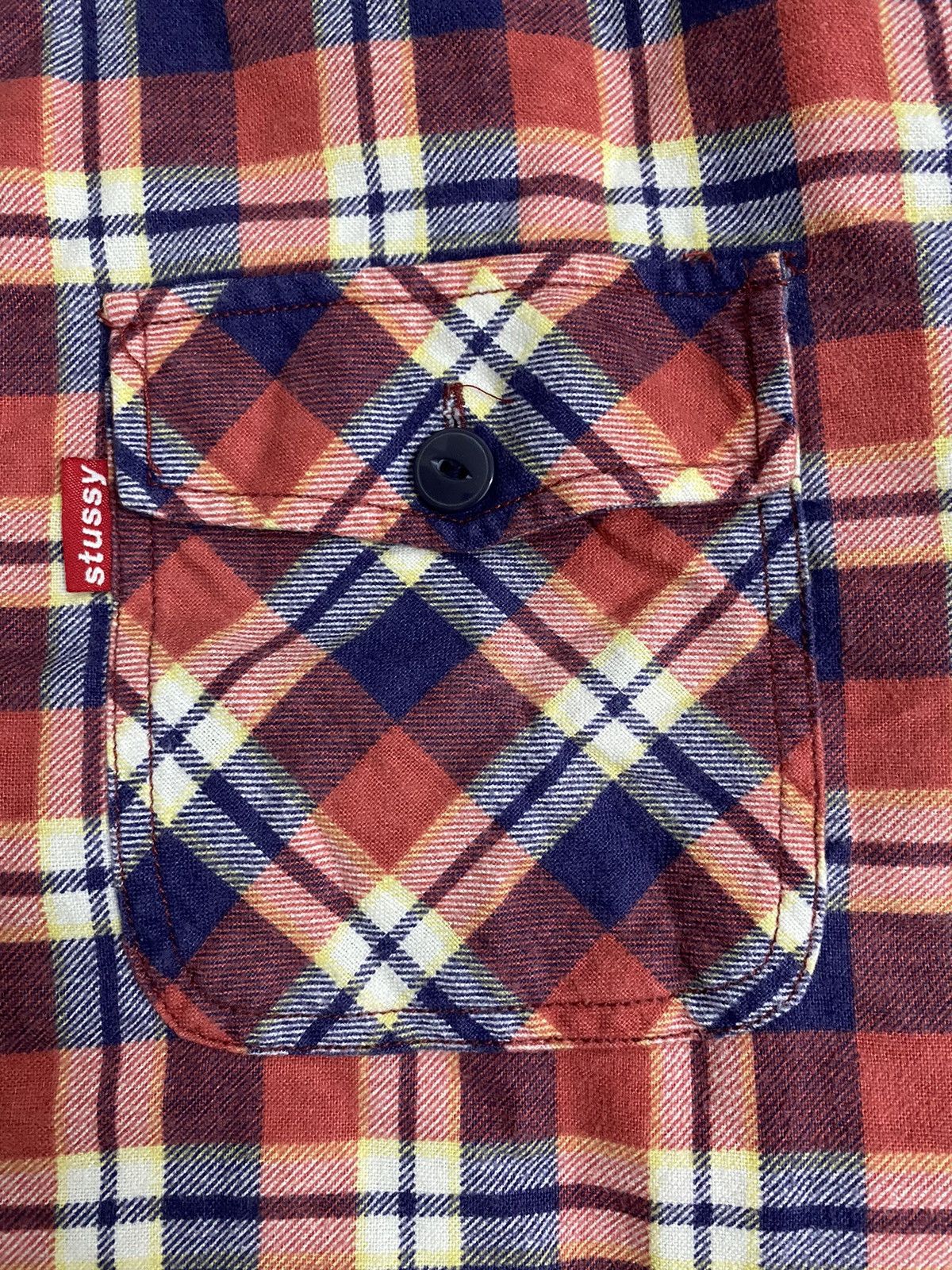 Stussy Stussy Flannel Button up Shirts Size US L / EU 52-54 / 3 - 9 Thumbnail
