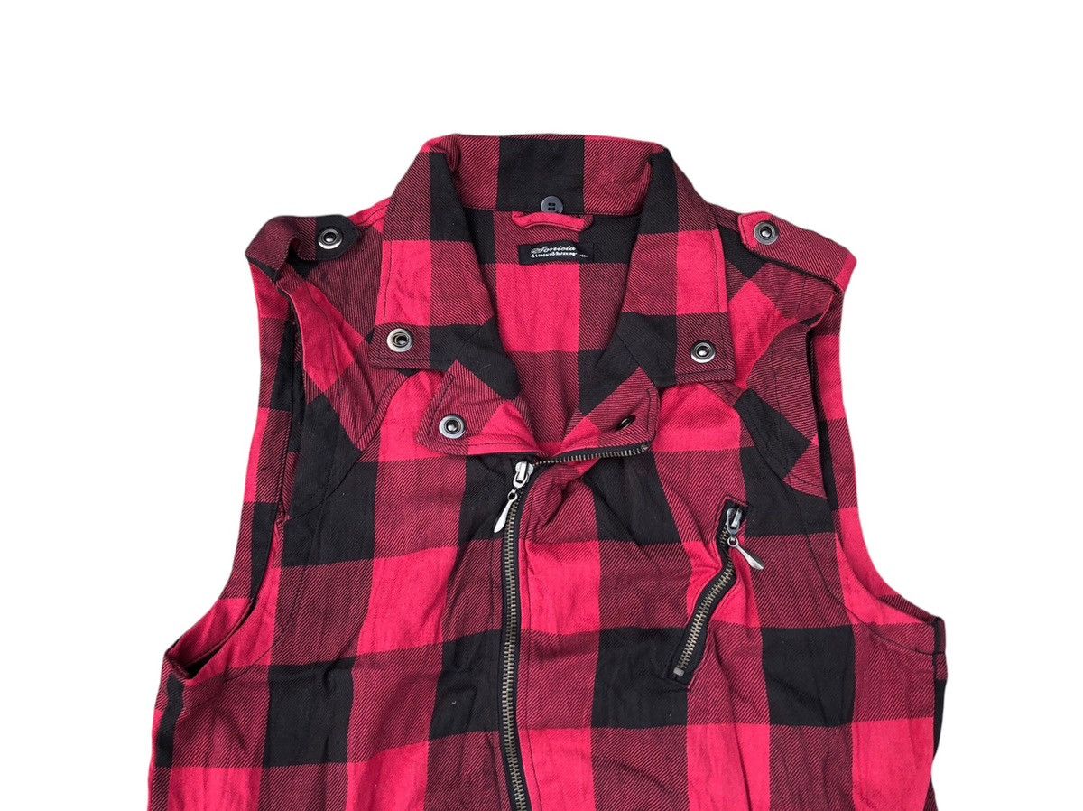 If Six Was Nine × Seditionaries × Tornado Mart 🔥Sonicia Chekered Punk Vest 🔥 Size US M / EU 48-50 / 2 - 3 Thumbnail