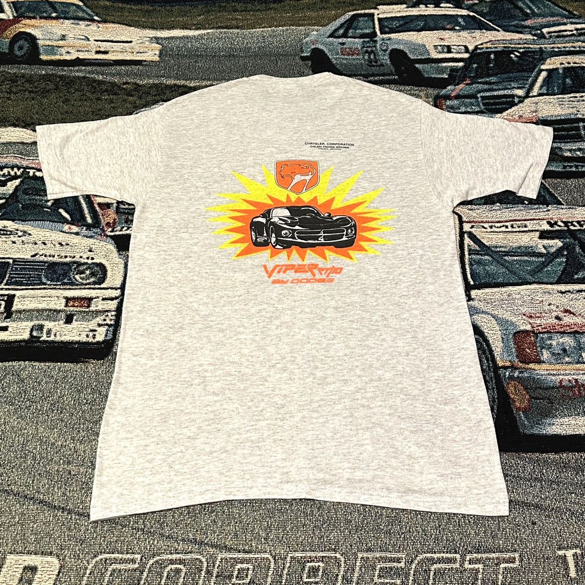 Vintage VINTAGE 1990s - Dodge Viper RT/10 TSHIRT - Large Size US L / EU 52-54 / 3 - 1 Thumbnail