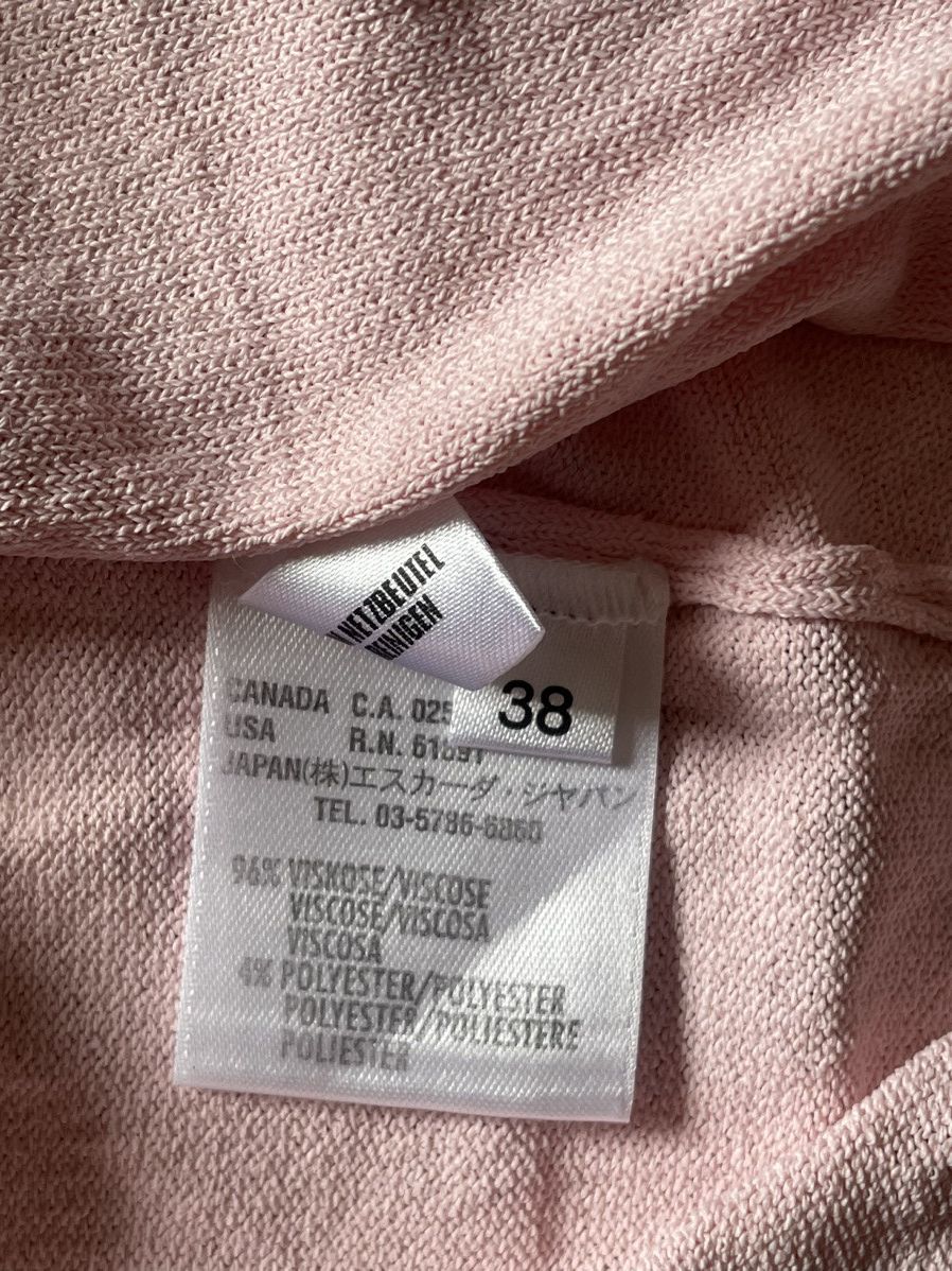 Escada Escada Pink Beaded Cardigan Size XS / US 0-2 / IT 36-38 - 5 Thumbnail