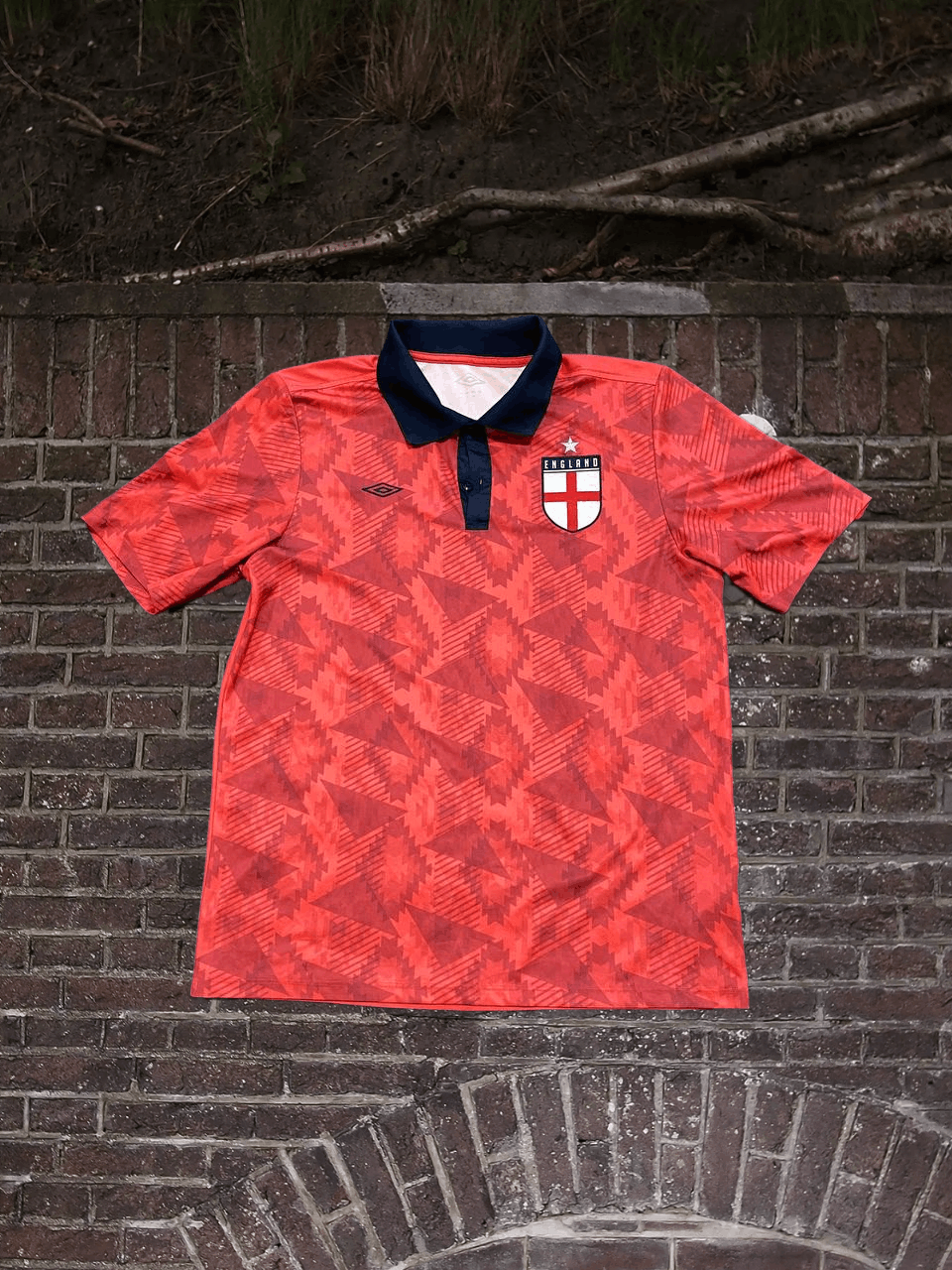 Umbro England National Football Team Soccer Jersey Shirt Top Umbro Size US L / EU 52-54 / 3 - 1 Thumbnail