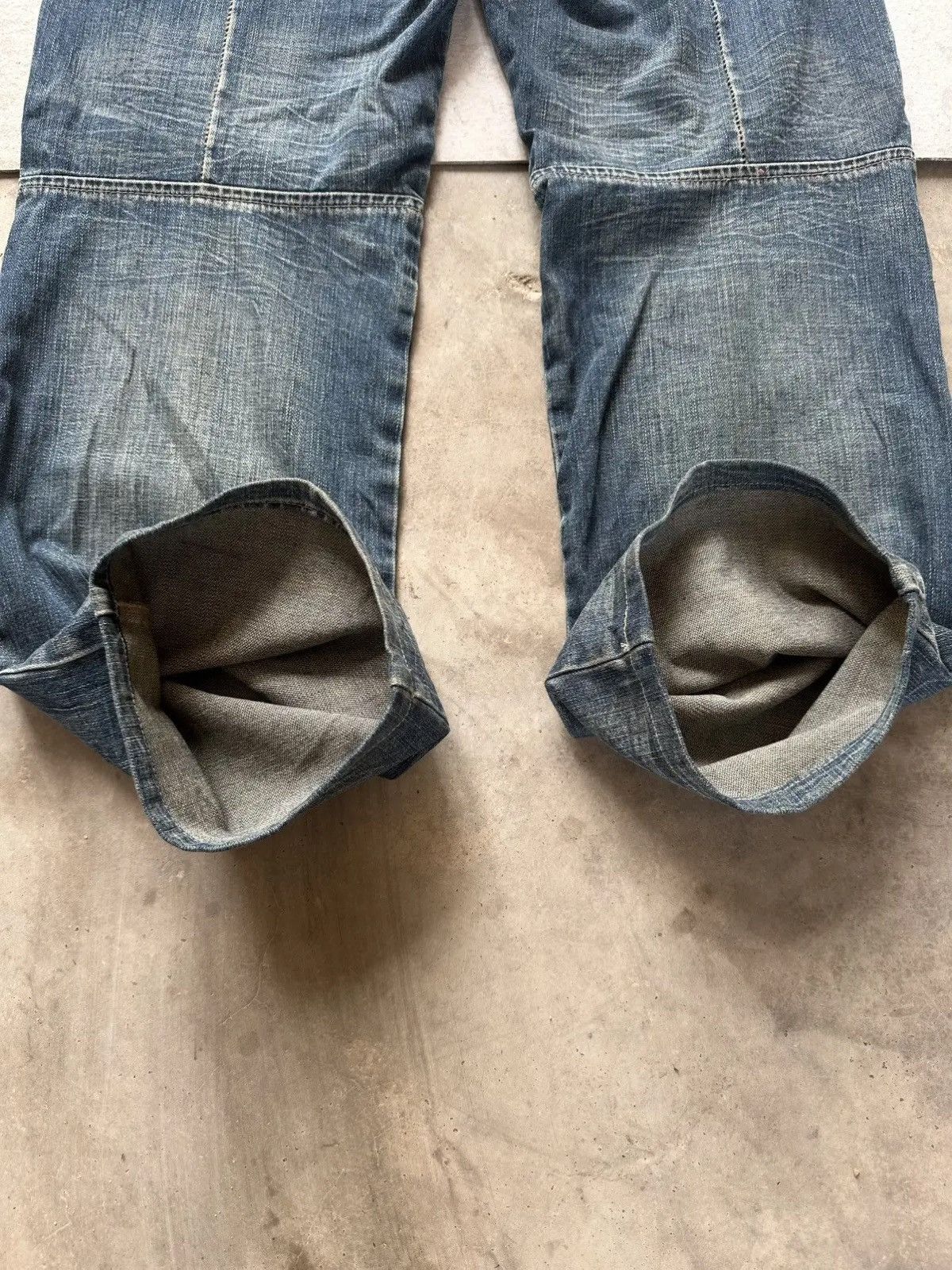 Marithe + Francois Girbaud CRAZY💥Vintage MARITHE FRANCOIS GIRBAUD Jean DoubleKnee Pants Size US 30 / EU 46 - 18 Thumbnail