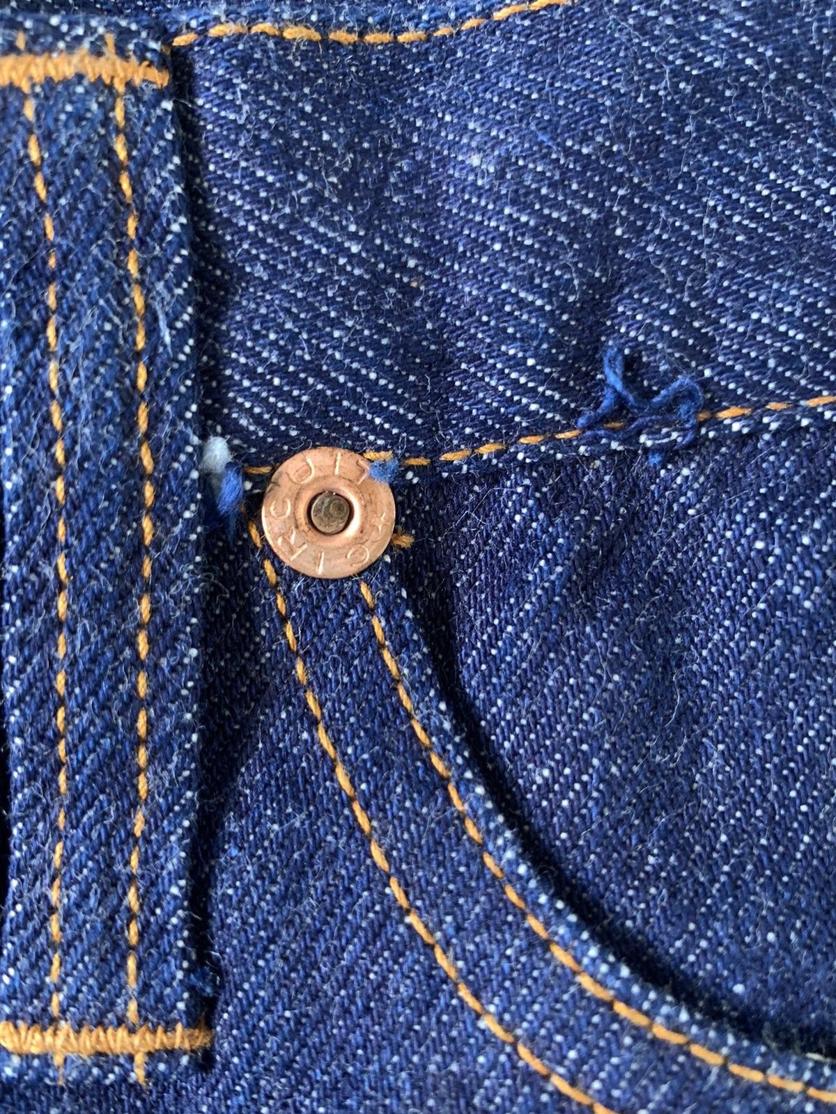 Tornado Mart Super Flare Jeans Vintage Japanese Circuit Jean PaddyButton Size US 27 - 7 Thumbnail
