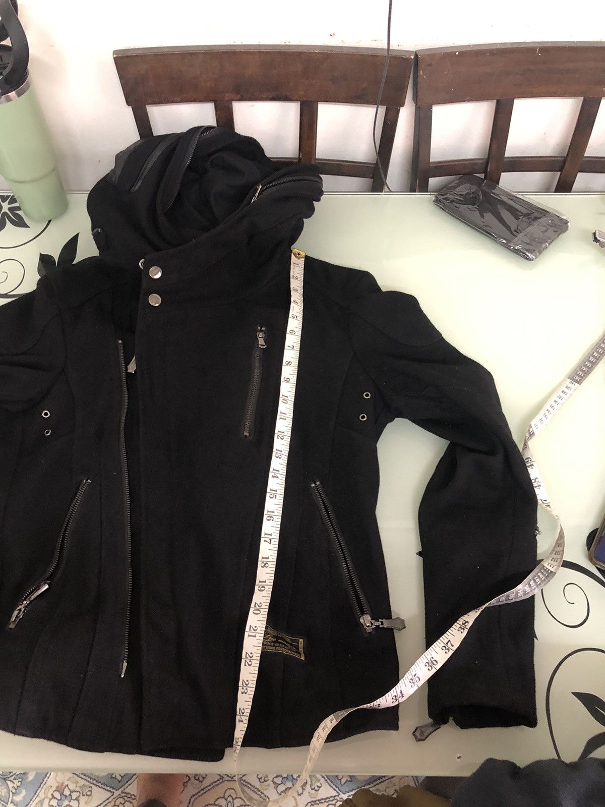 Rare❗️Jackrose Luv Maison Bondage Punk Wool Bono Jacket