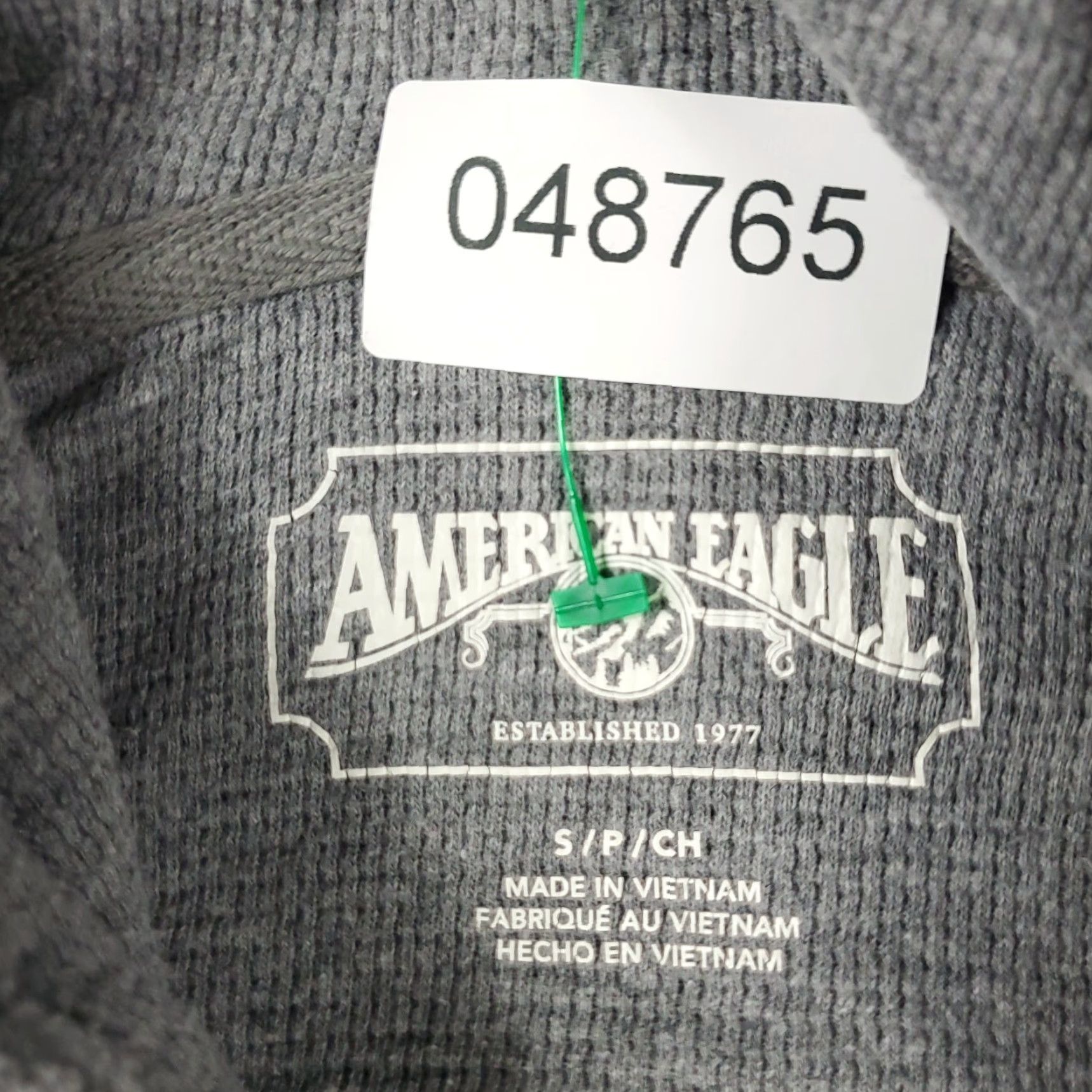 American Eagle Outfitters American Eagle Hoodie Mens Small Gray Casual Pullover Mock Neck Size US S / EU 44-46 / 1 - 8 Thumbnail