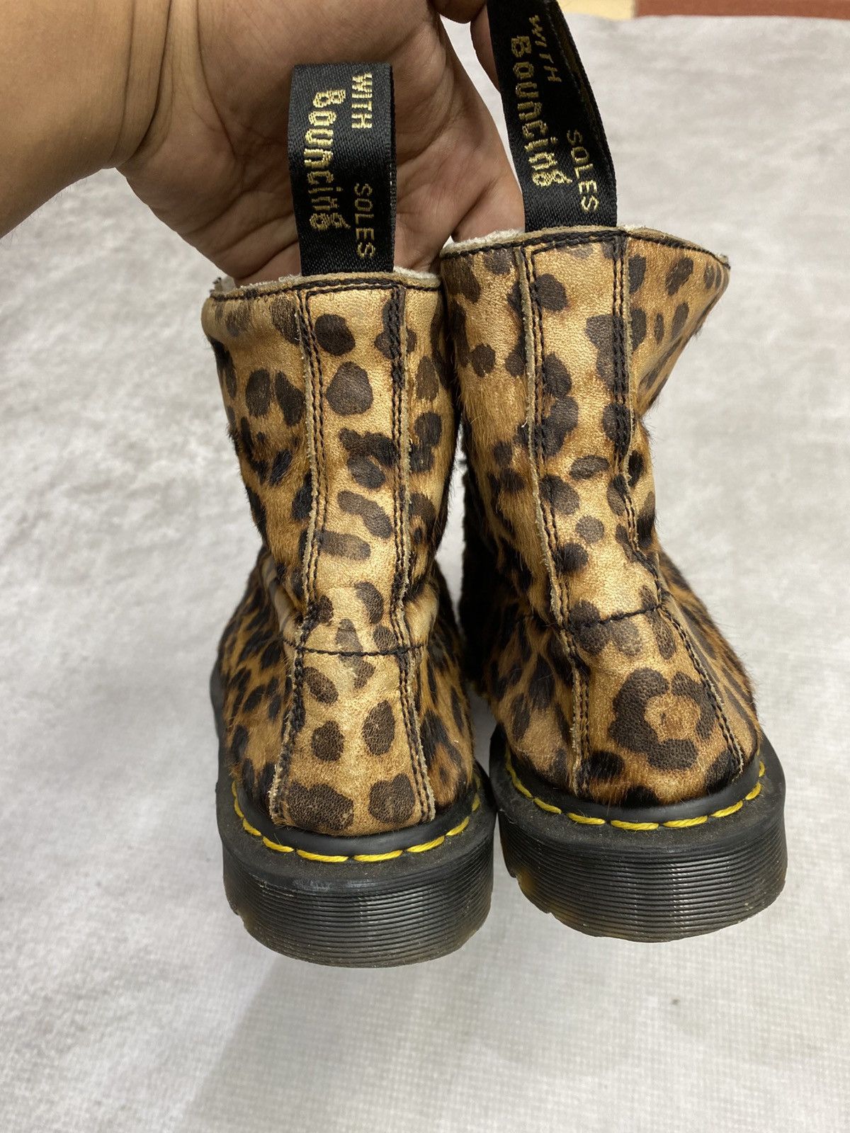Dr. Martens Dr martens barton leopard hair on made in england Size US 10 / EU 43 - 7 Thumbnail