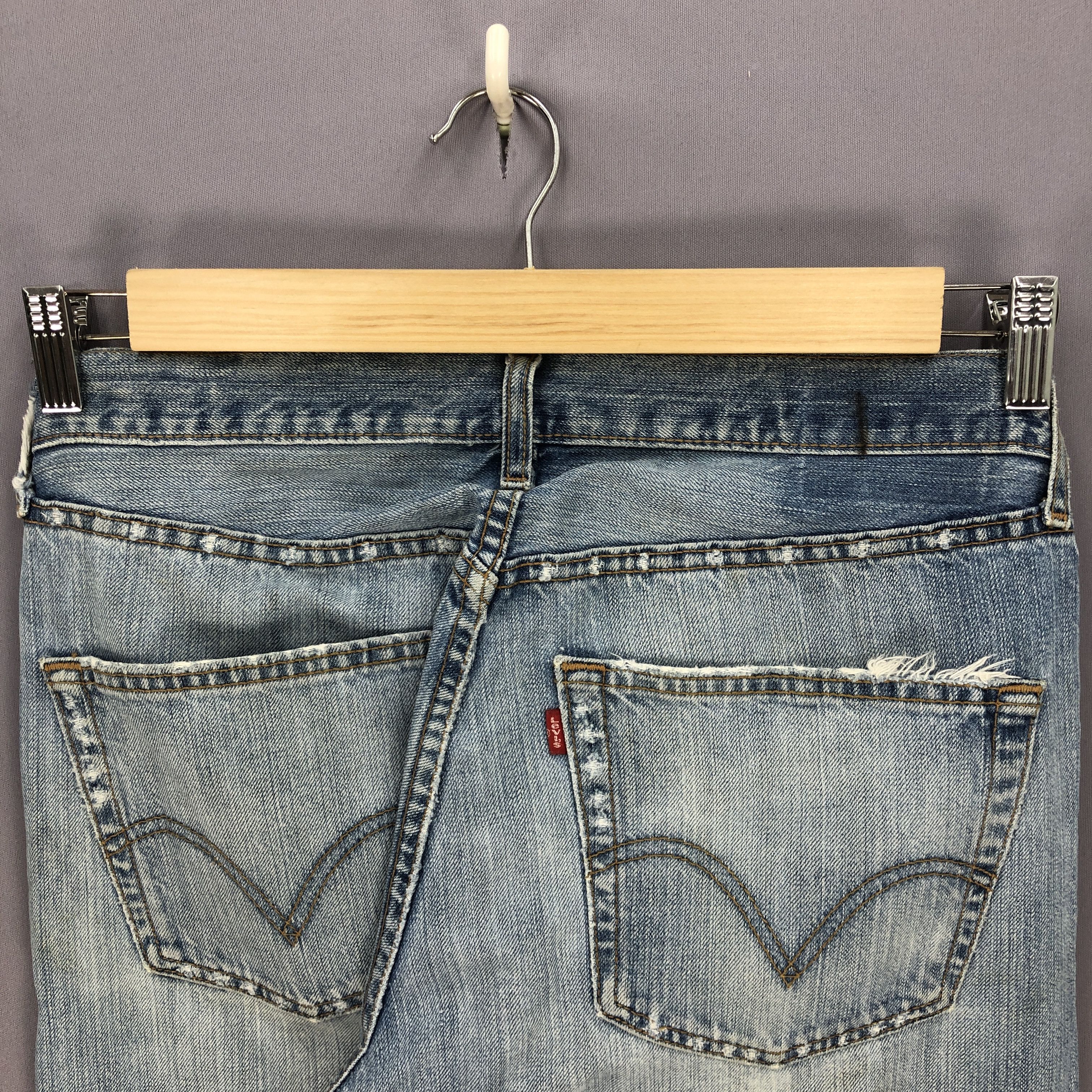Levi's Y2K LVC Levis 501 Jeans Premium Levi's 501 Blue Wash Denim Size US 32 / EU 48 - 6 Thumbnail