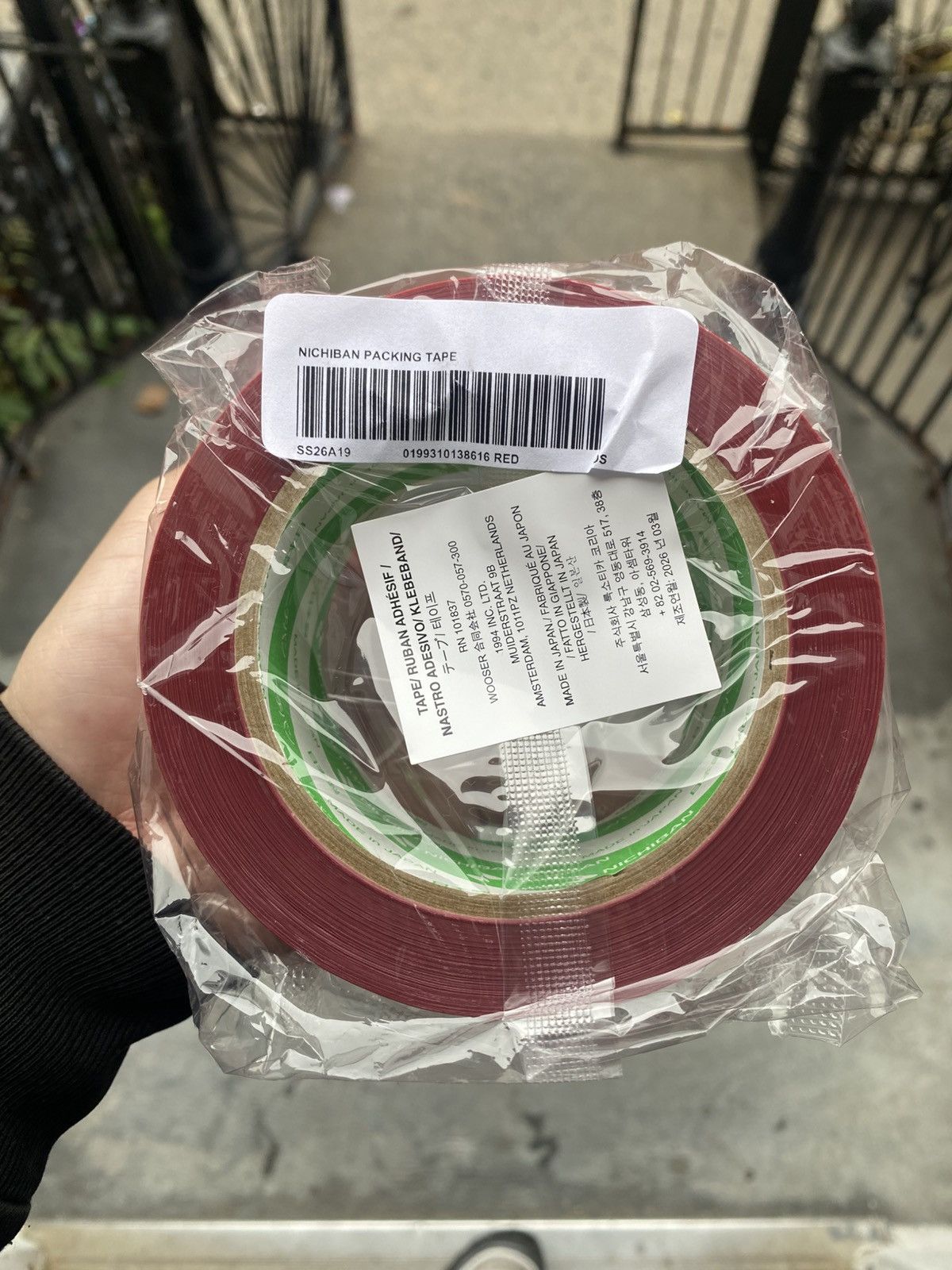 Supreme Supreme Nichiban Packing Tape red Size ONE SIZE - 3 Thumbnail
