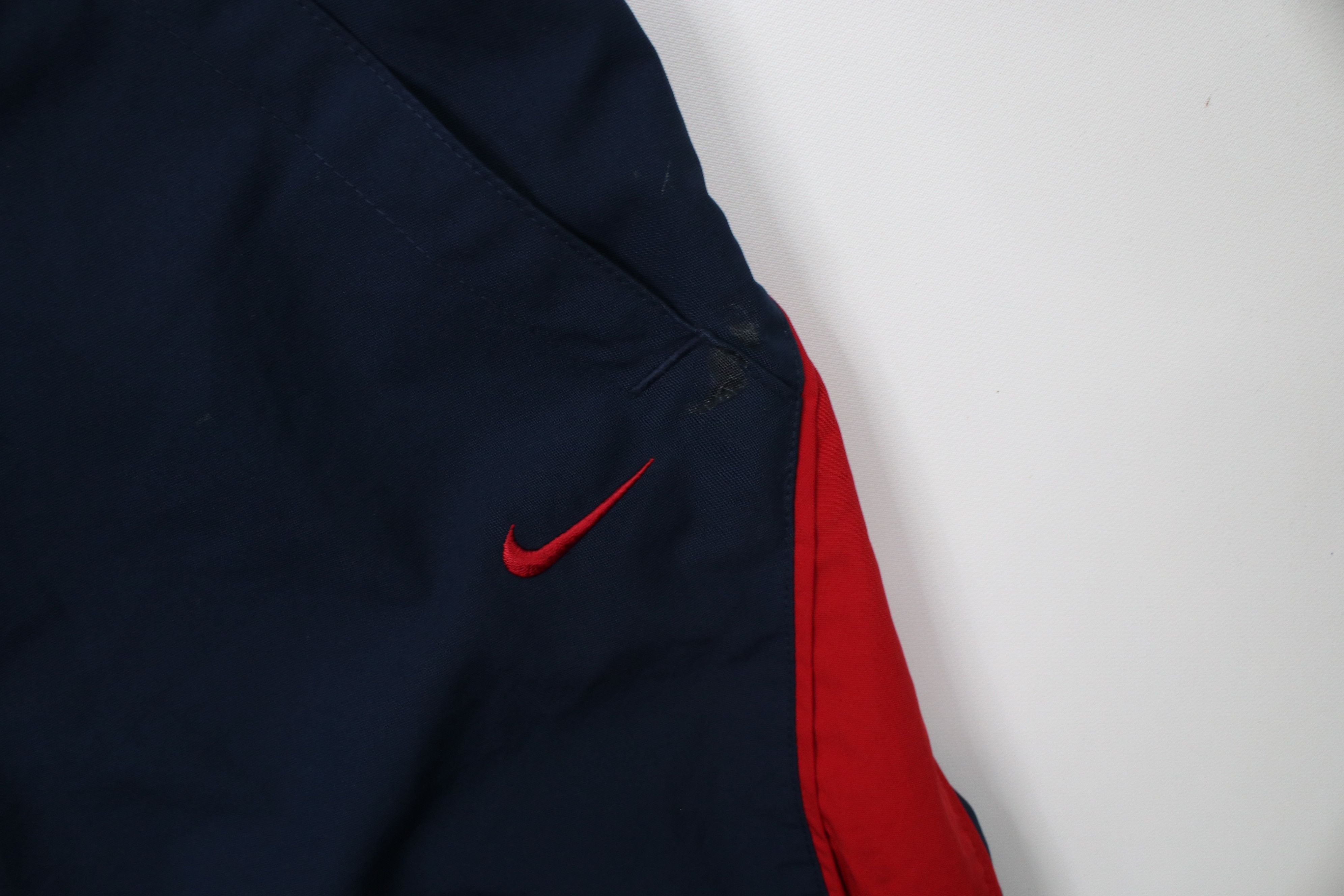 Nike Vintage Y2K Nike Swoosh Lined Wide Leg Windbreaker Pants Size US 34 / EU 50 - 8 Thumbnail
